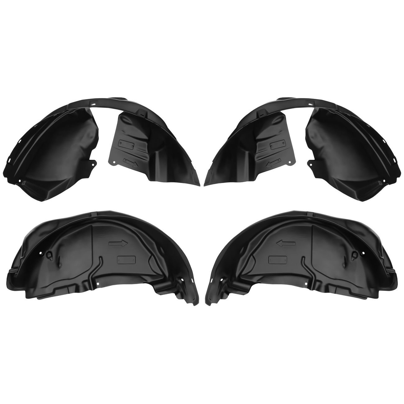 Полукрылок Totem Liners TOYOTA RAV4 CA40 2012-2015 4 элемента фото