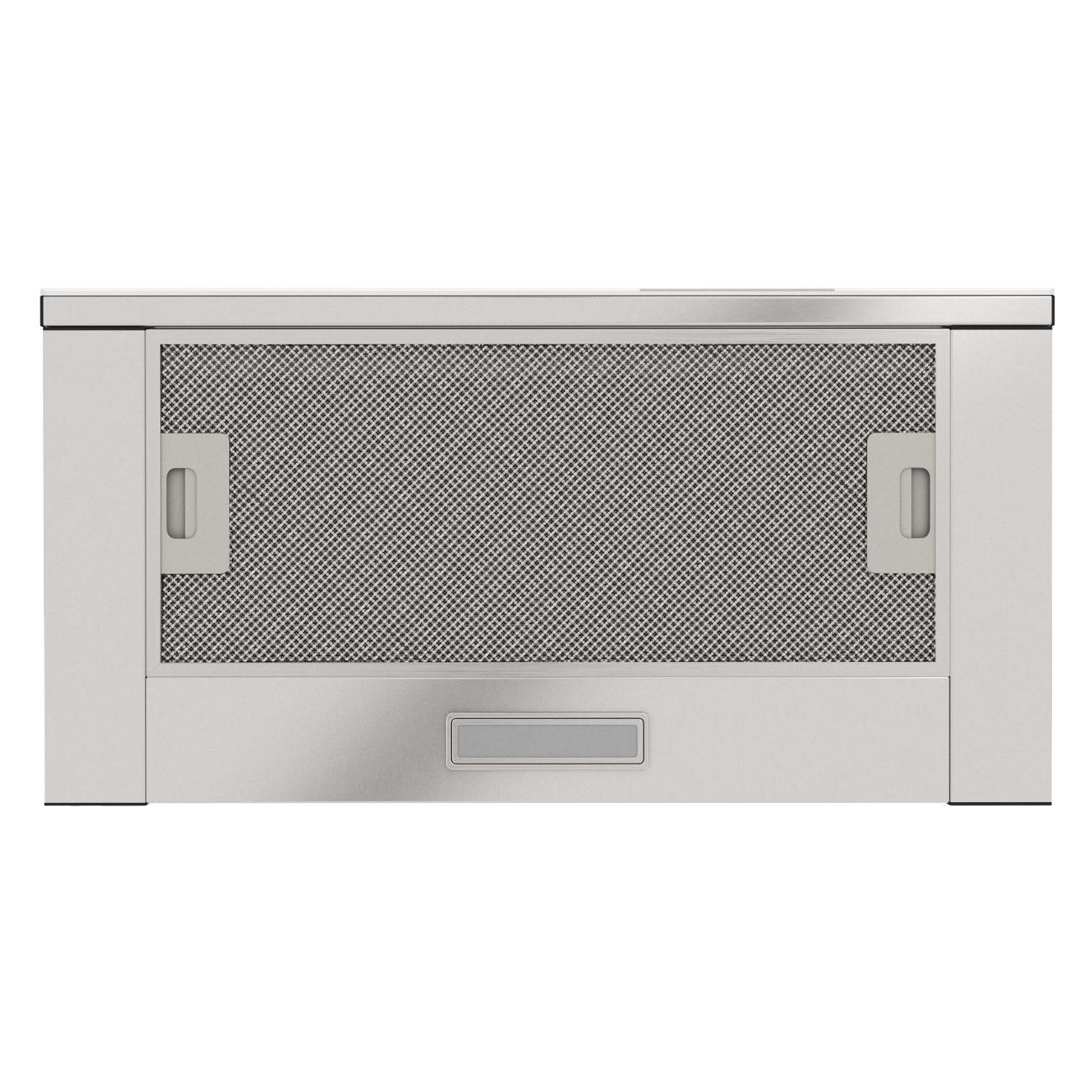 Вытяжка встраиваемая в шкаф Elikor Интегра GLASS 60Н-400-В2Д нержавеющая сталь