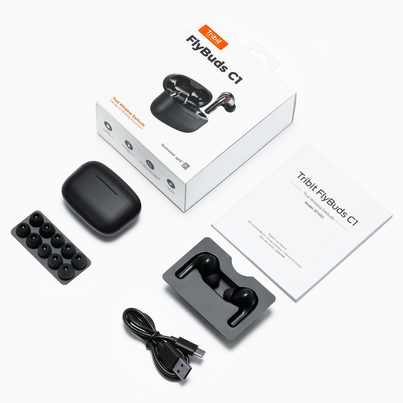 Наушники True Wireless Tribit Flybuds C1