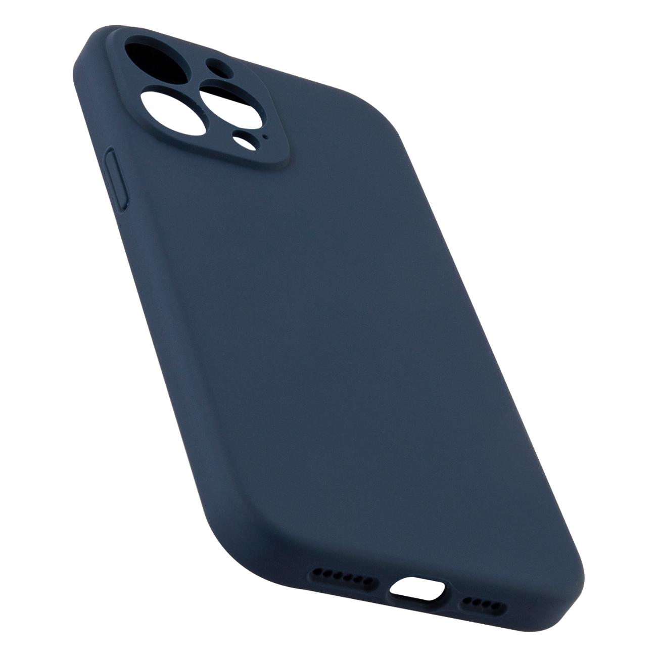 Чехол Baseus Liquid Silica Gel для iPhone 13 Pro Max&nbsp;синий