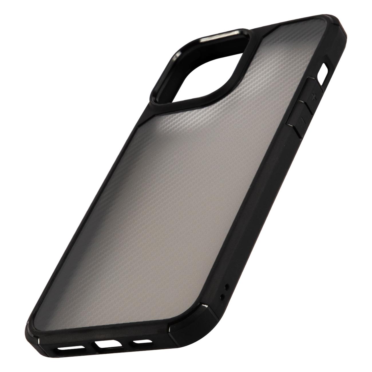 Чехол Usams для iPhone 13 Pro Max, противоуд., матовый черный