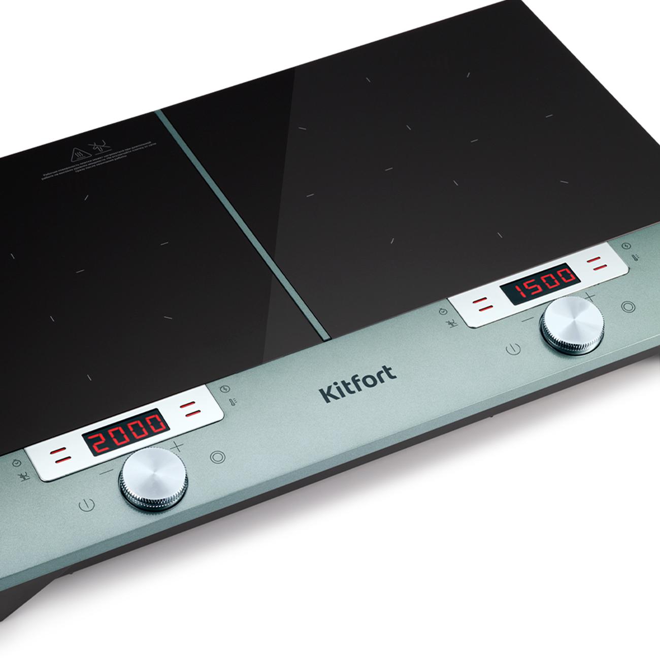 Настольная электрическая плита Kitfort КТ-155