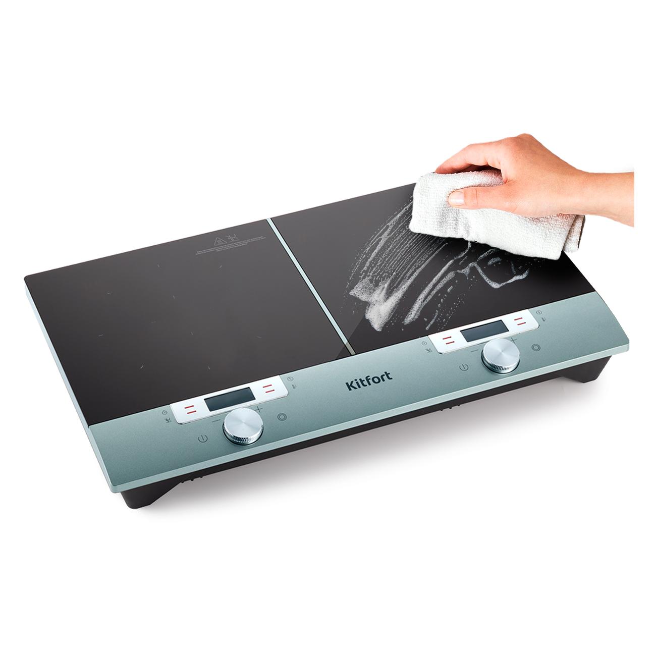 Настольная электрическая плита Kitfort КТ-155