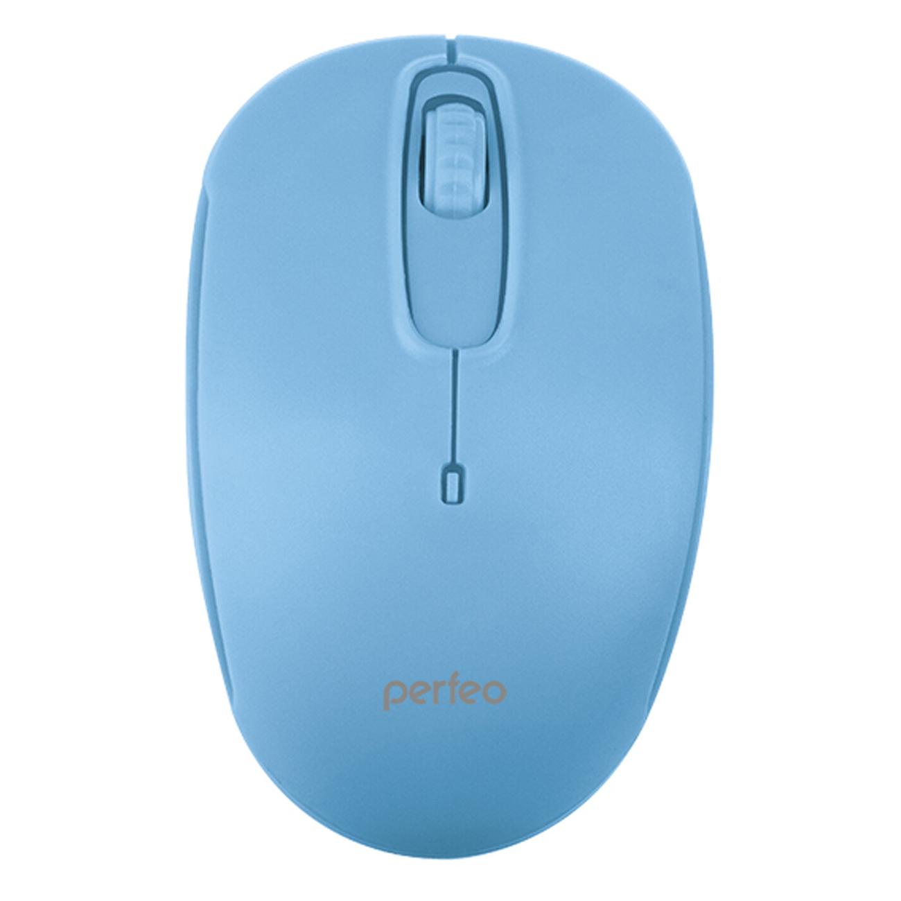 Мышь беспроводная Perfeo Comfort Lt/B