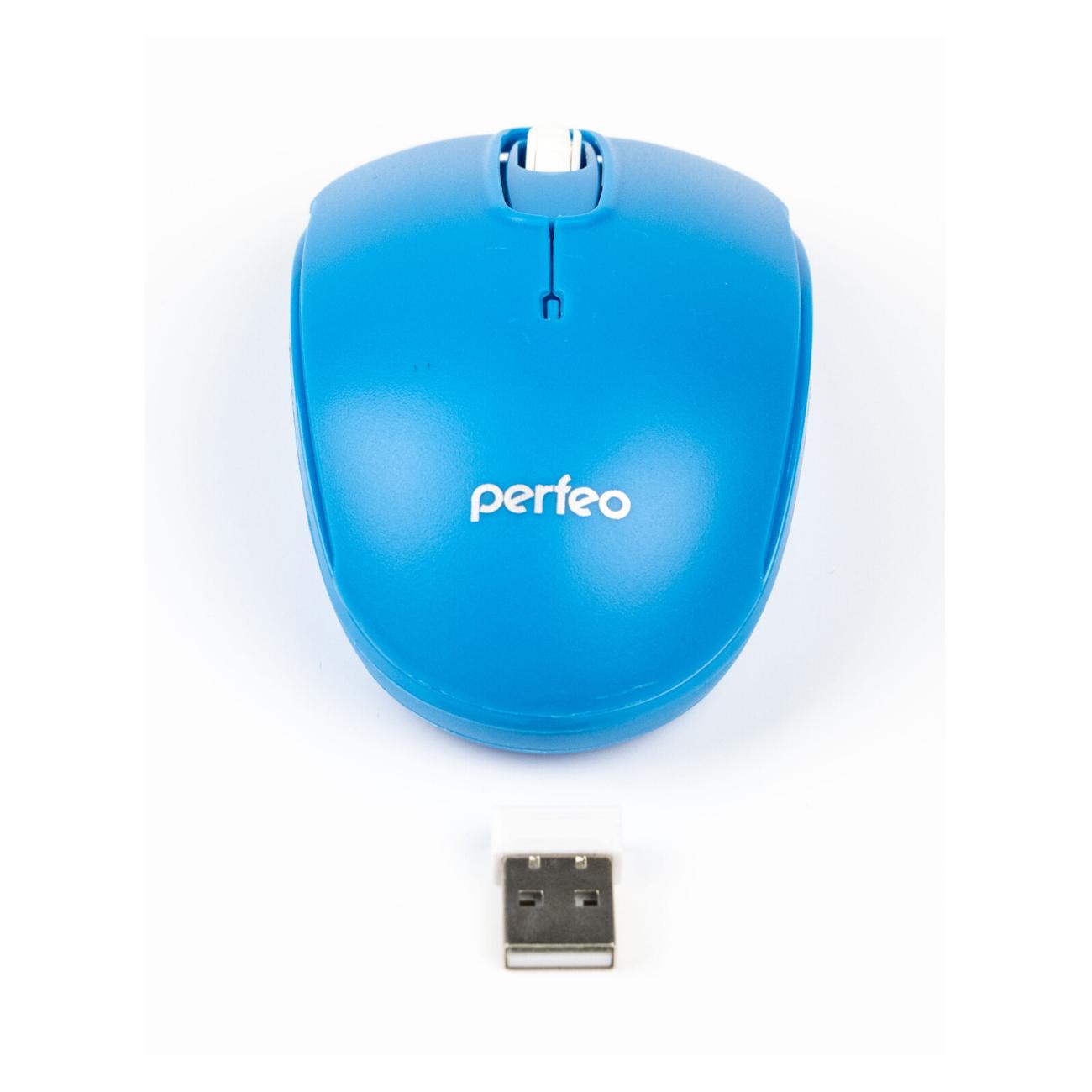 Мышь беспроводная Perfeo Comfort Lt/B