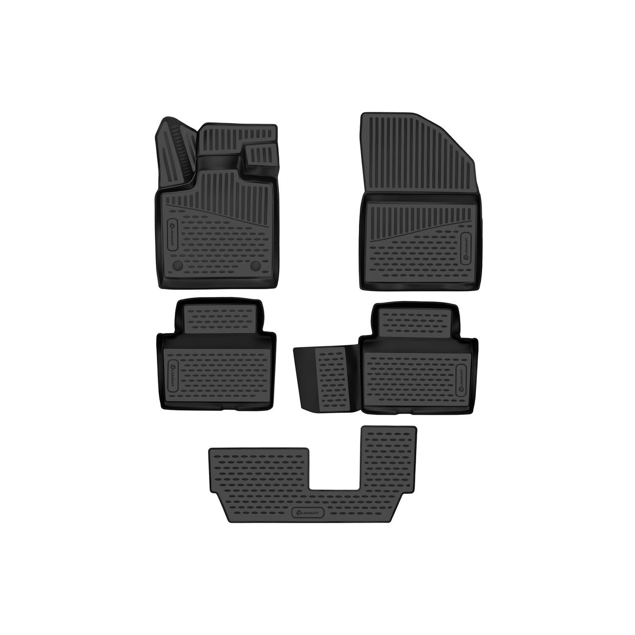 Коврик автомобильный Element EXEED&nbsp;VX&nbsp;2021-&nbsp;&nbsp;5шт.&nbsp; ELEMENT3DAN0020210k