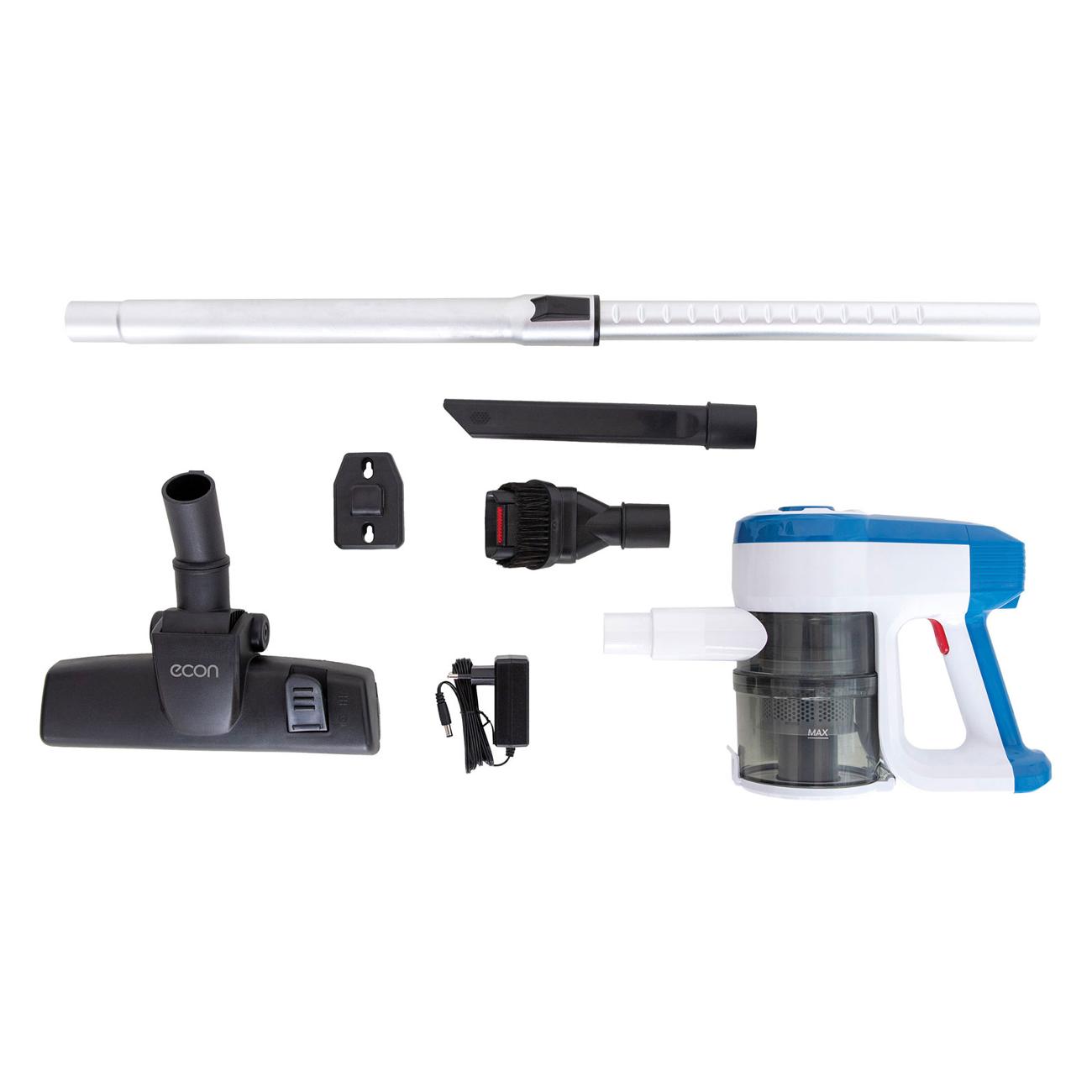 Пылесос ручной (handstick) Econ ECO-108VS белый/синий