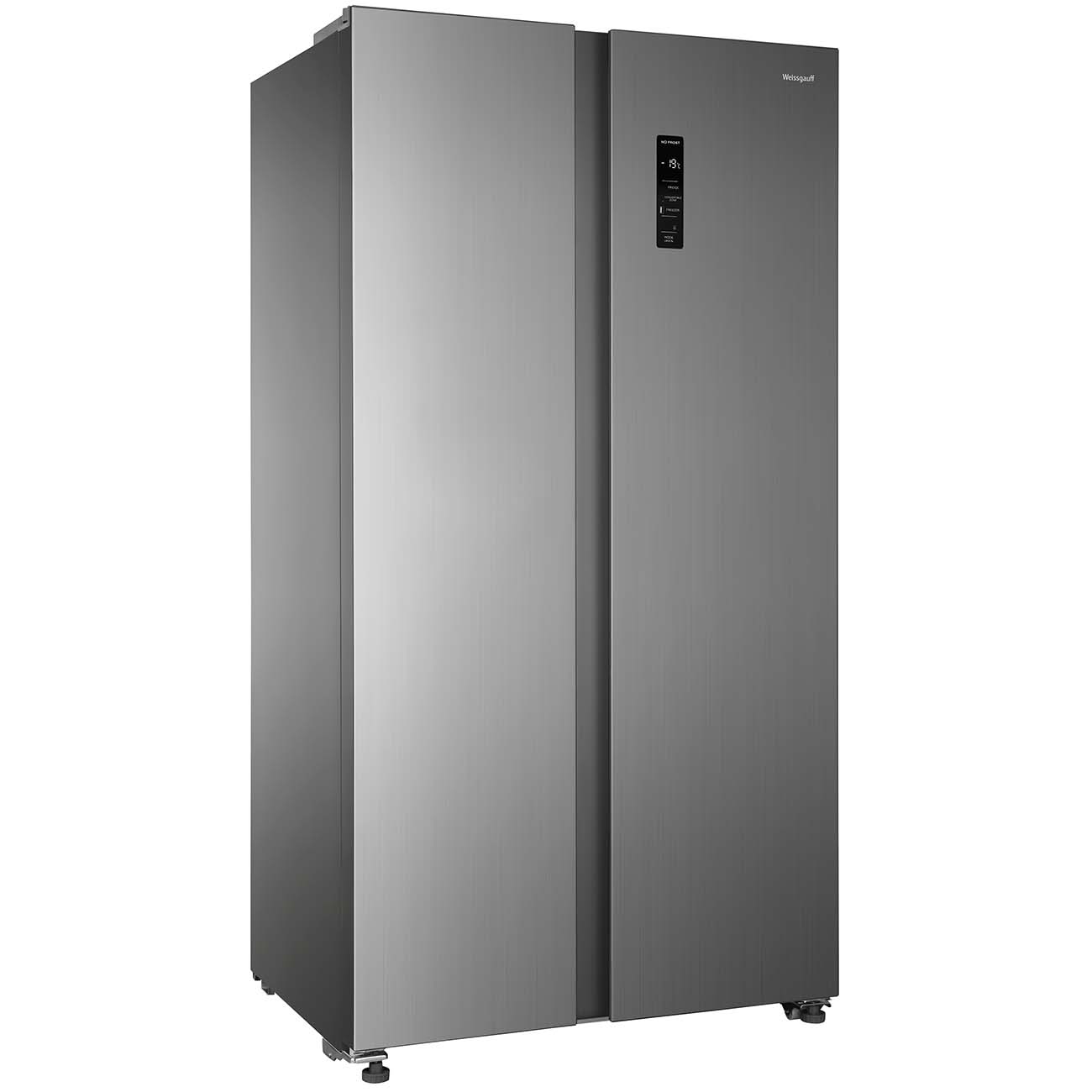 Холодильник (Side-by-Side) Weissgauff WSBS 735 NFX Inverter Prof