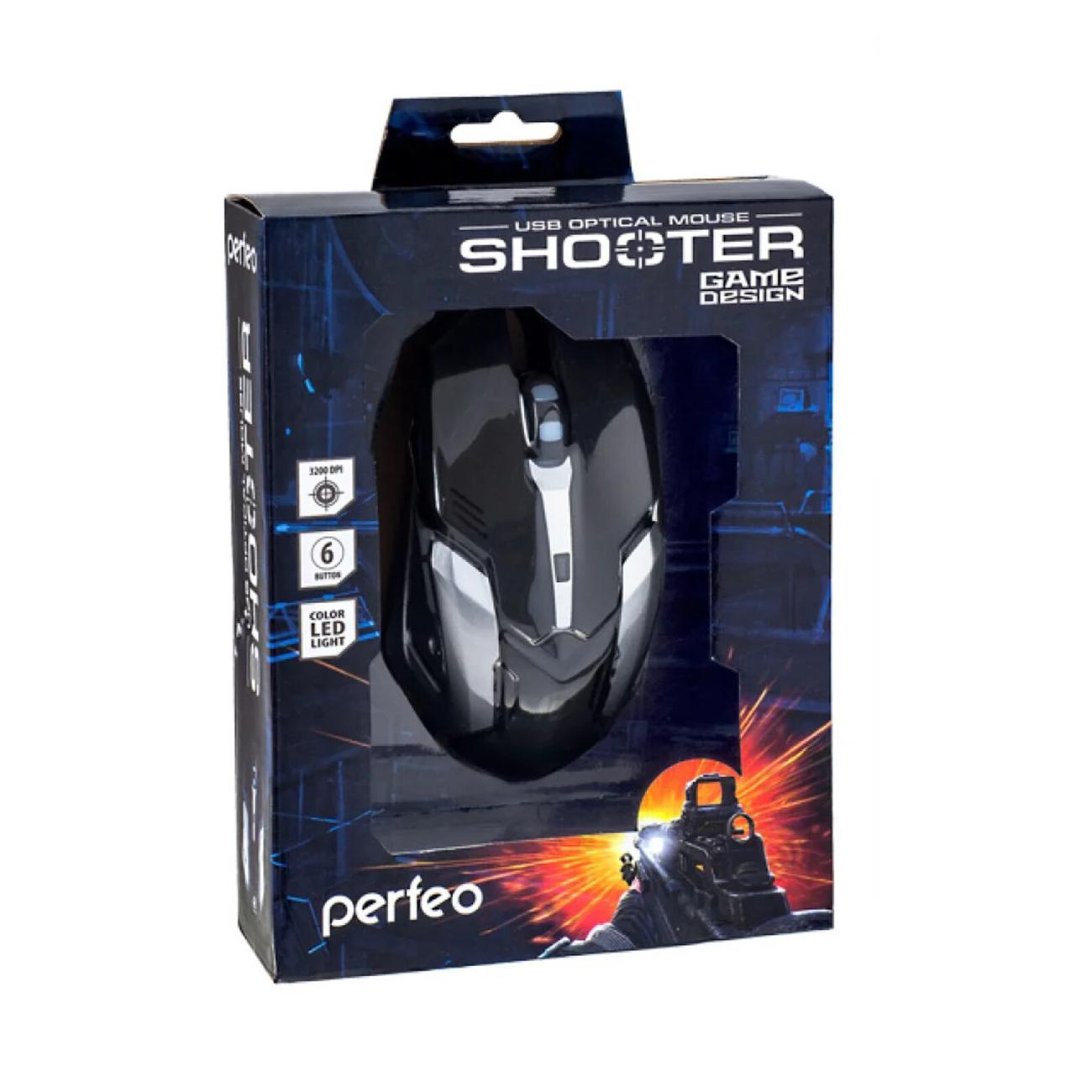 Игровая мышь Perfeo Shooter