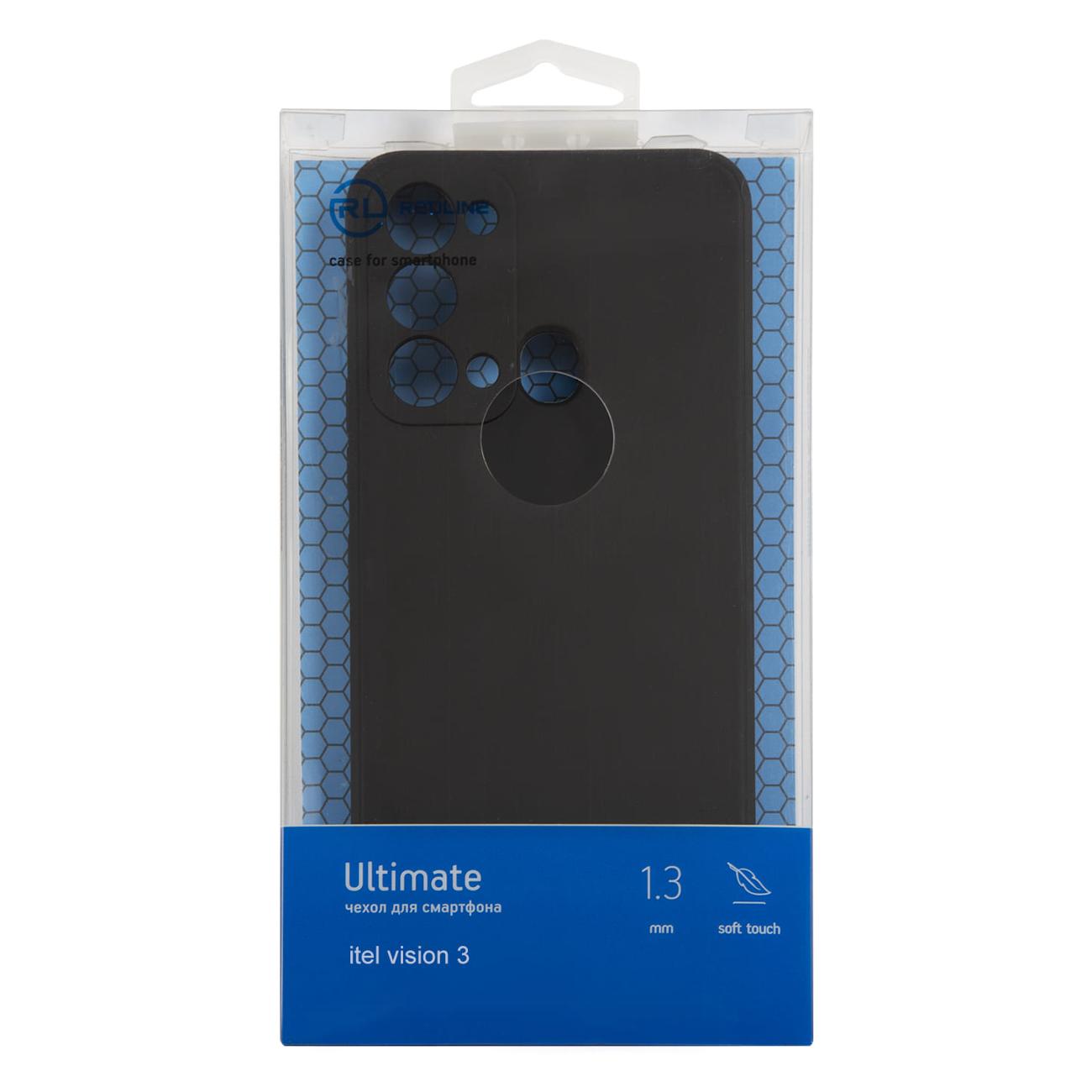 Чехол Red Line для ITEL Vision 3 черный