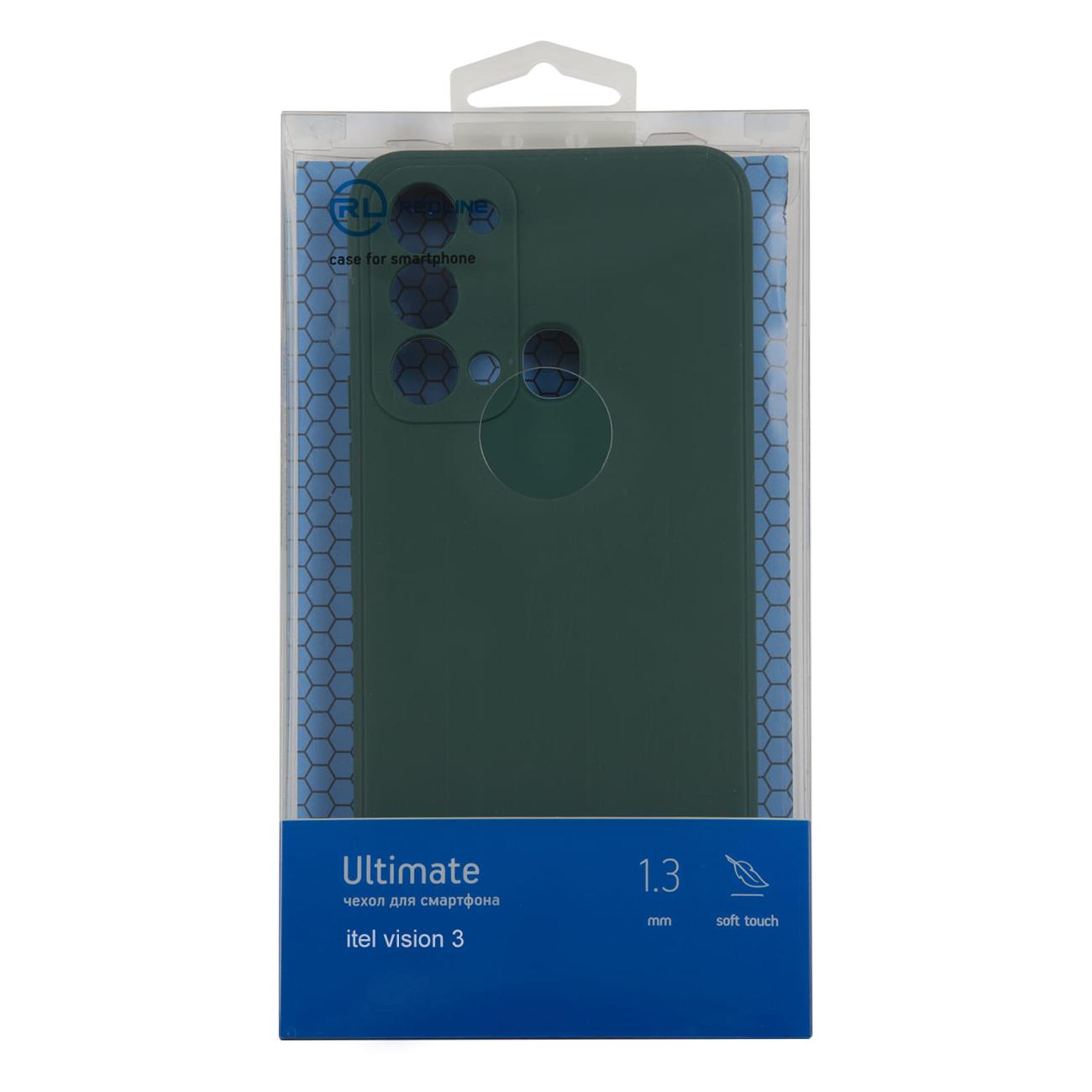 Чехол Red Line для ITEL Vision 3 зеленый