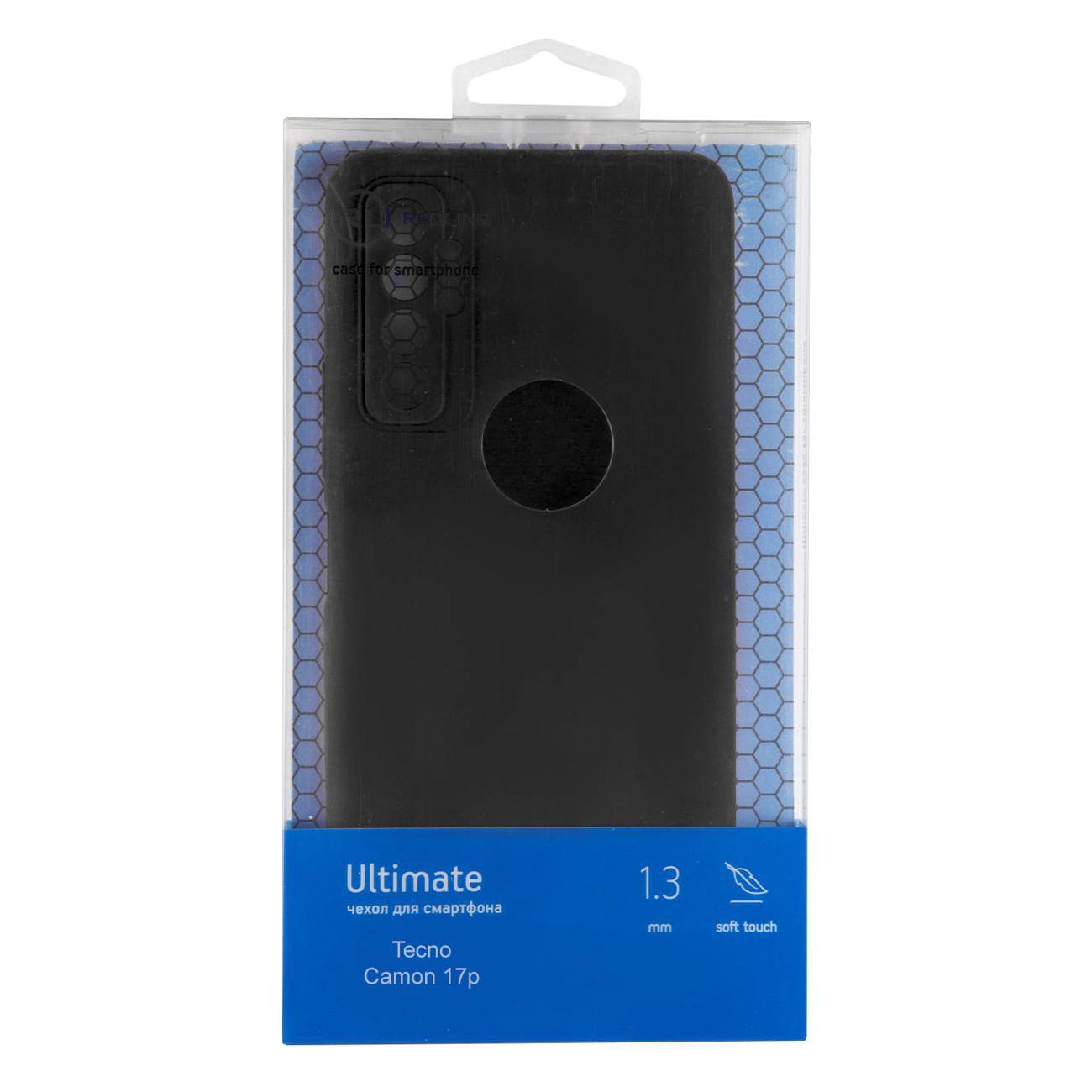 Чехол Red Line Ultimate для Tecno Camon 17P черный