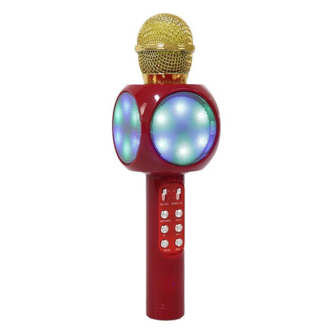 Микрофон вокальный Luazon Home LZZ-60 красный 3916280