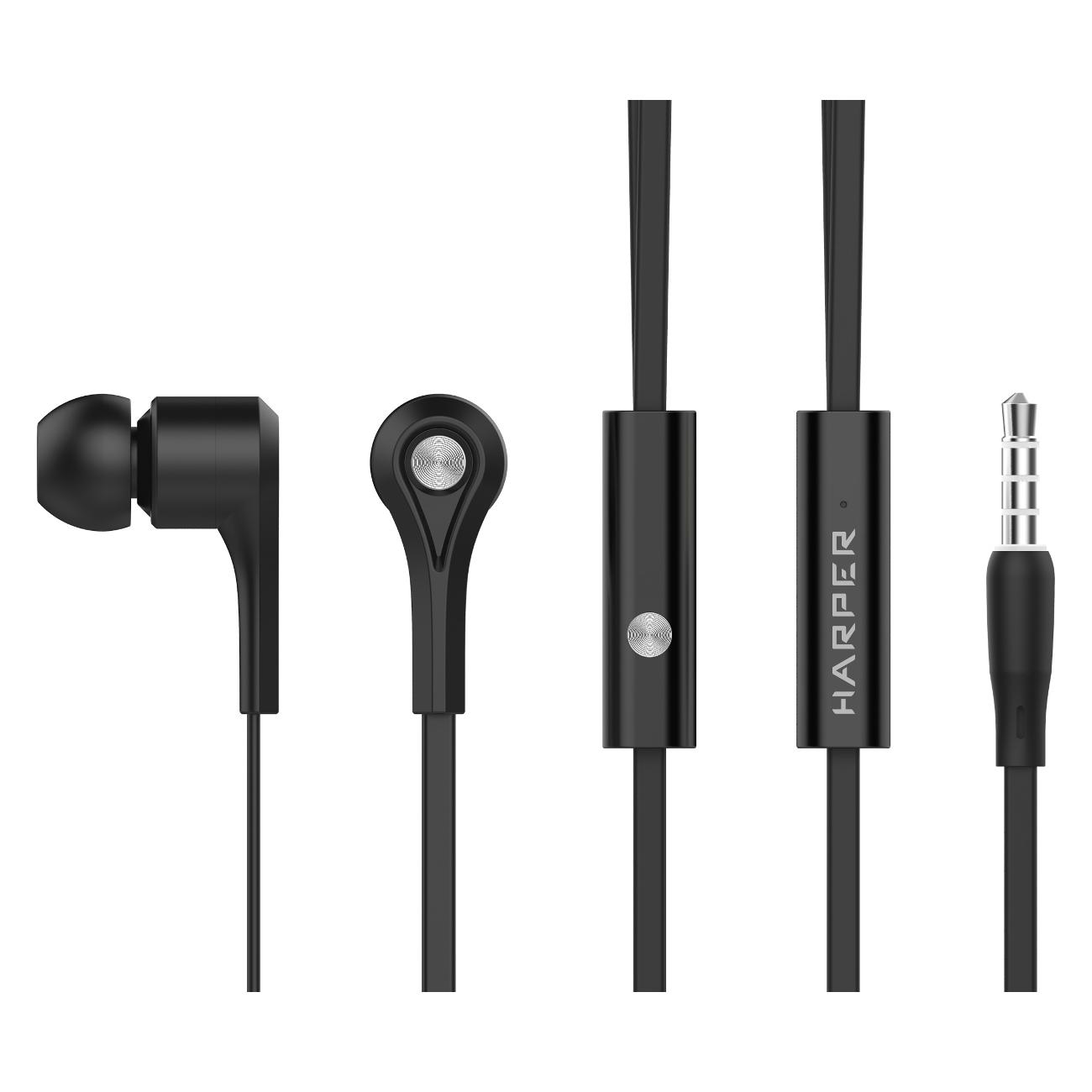 Наушники-вкладыши Harper HV-402 Black