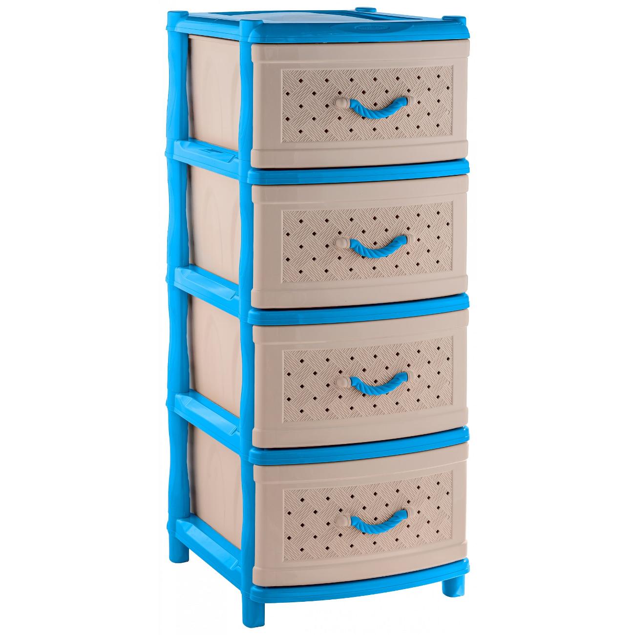 Комод бельевой Элластик-Пласт 4 ящика (ЭП 805132)