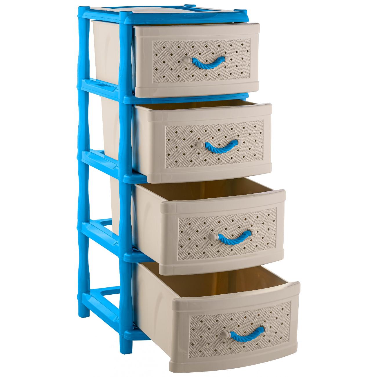 Комод бельевой Элластик-Пласт 4 ящика (ЭП 805132)