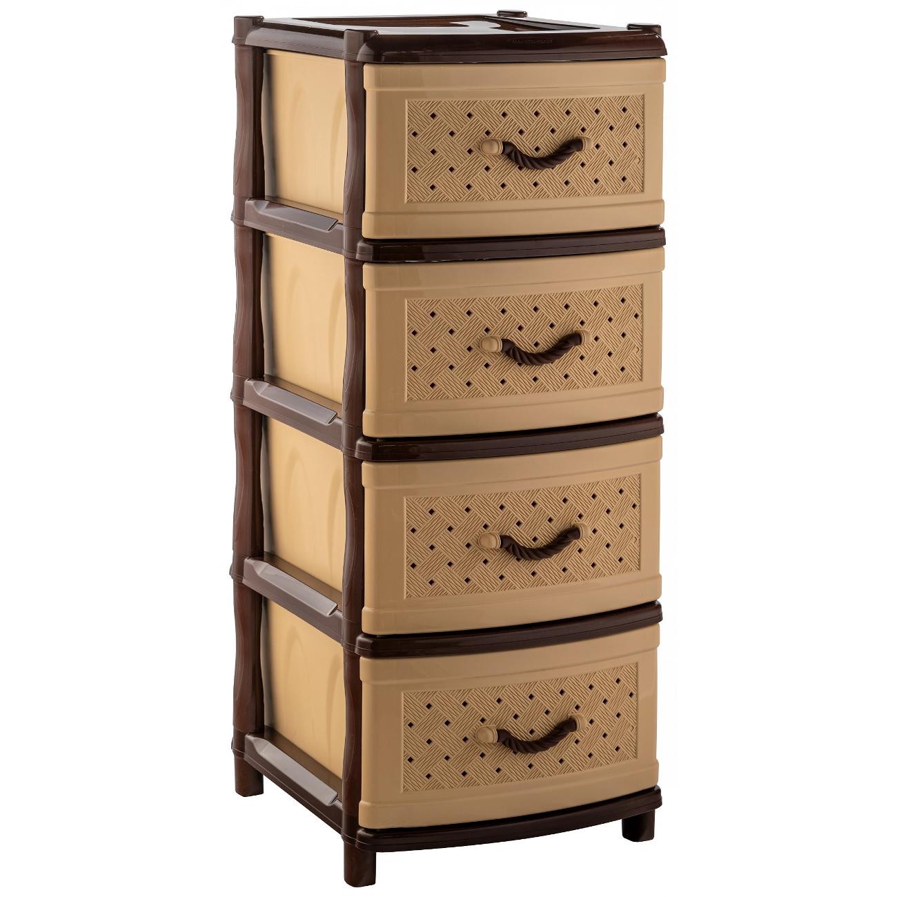 Комод бельевой Элластик-Пласт 4 ящика (ЭП 805156)