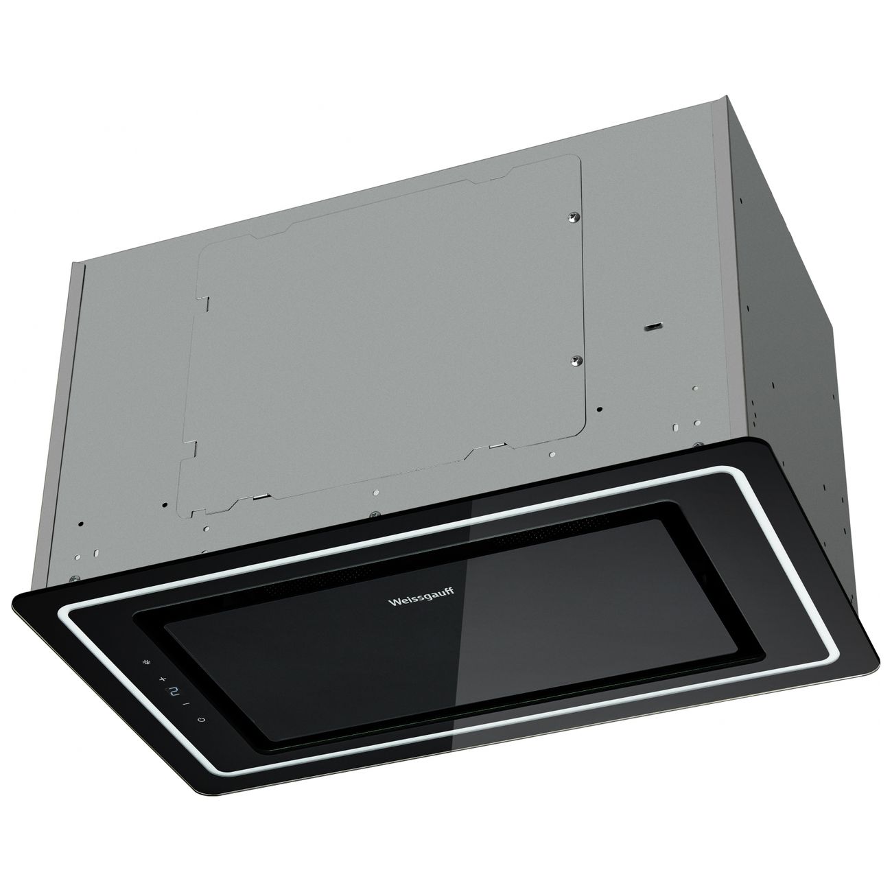 Вытяжка встраиваемая в шкаф Weissgauff Quadra 606 Black фото