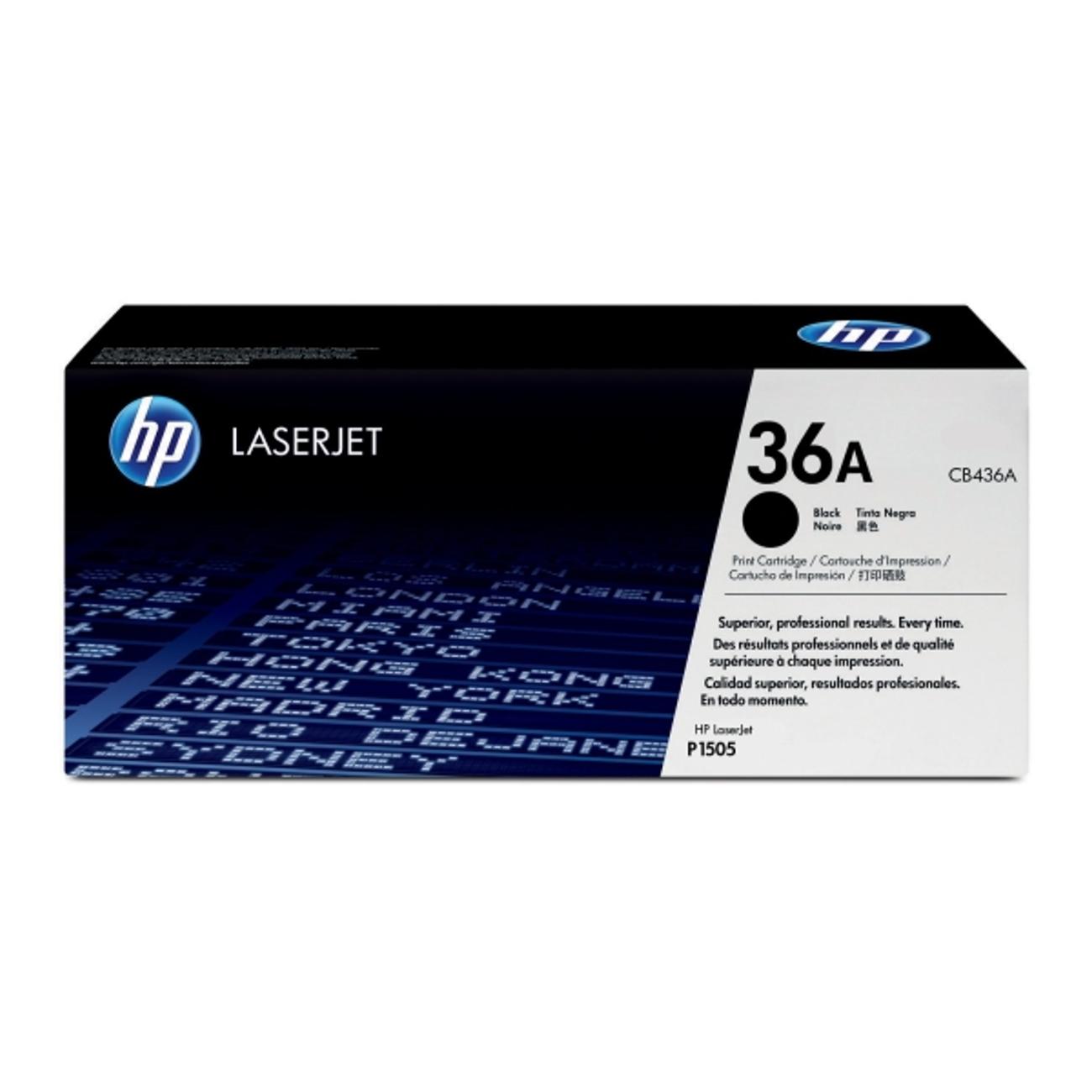 Картридж для лазерного принтера HP CB436A фото