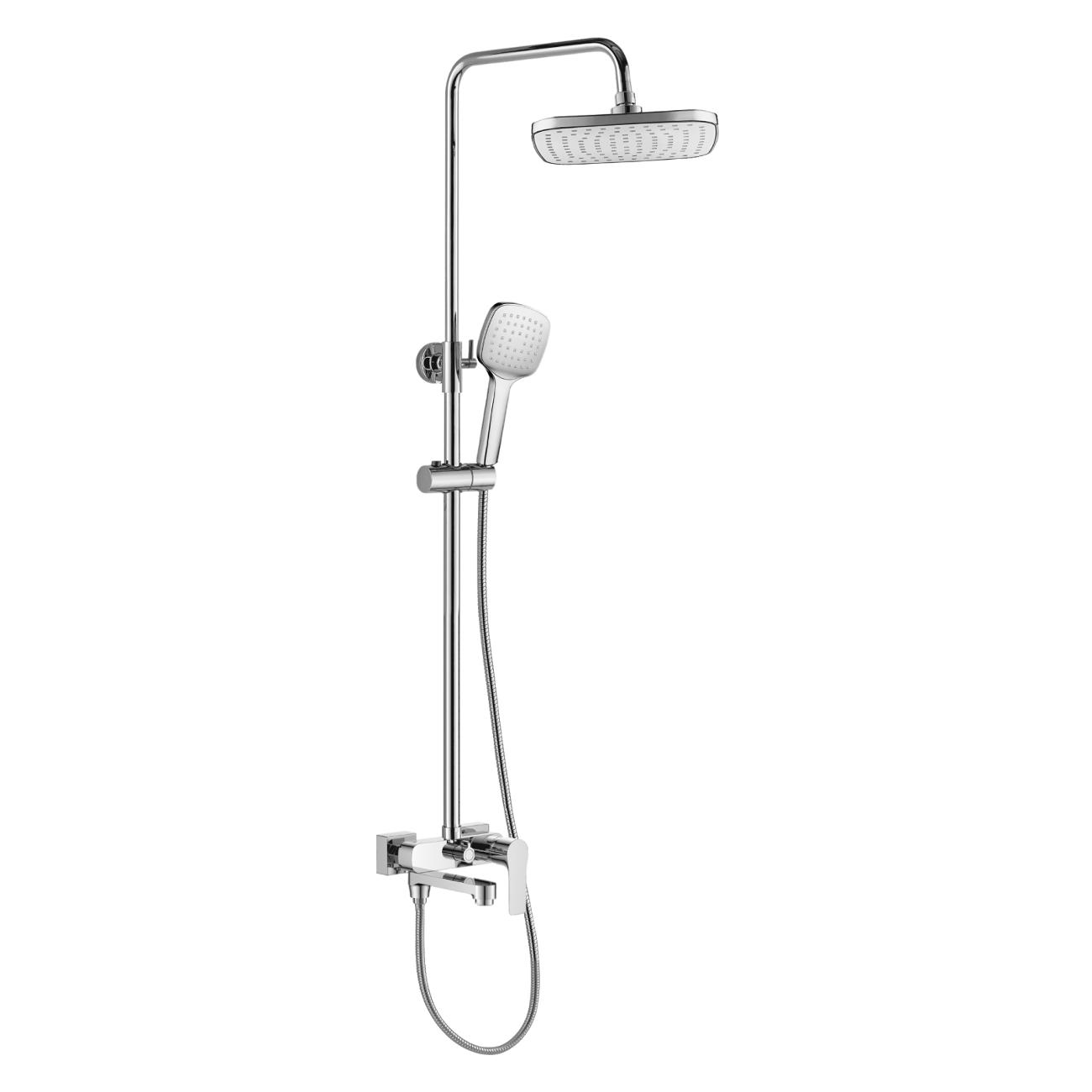 Душевая система Orange Otto M22-811cr смеситель с изливом, хром
