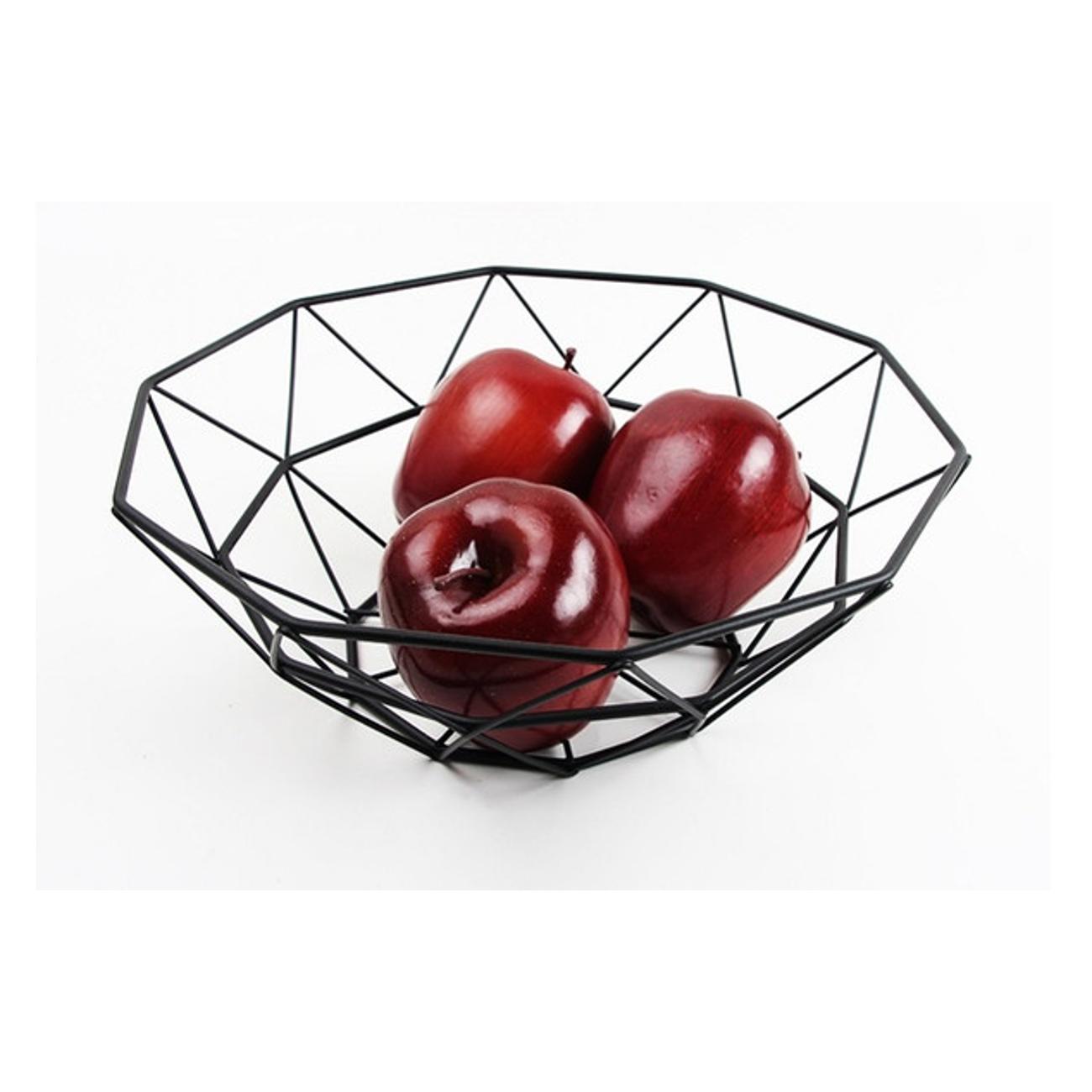 Ваза для фруктов ZDK 26х26*х11,5см (371563)