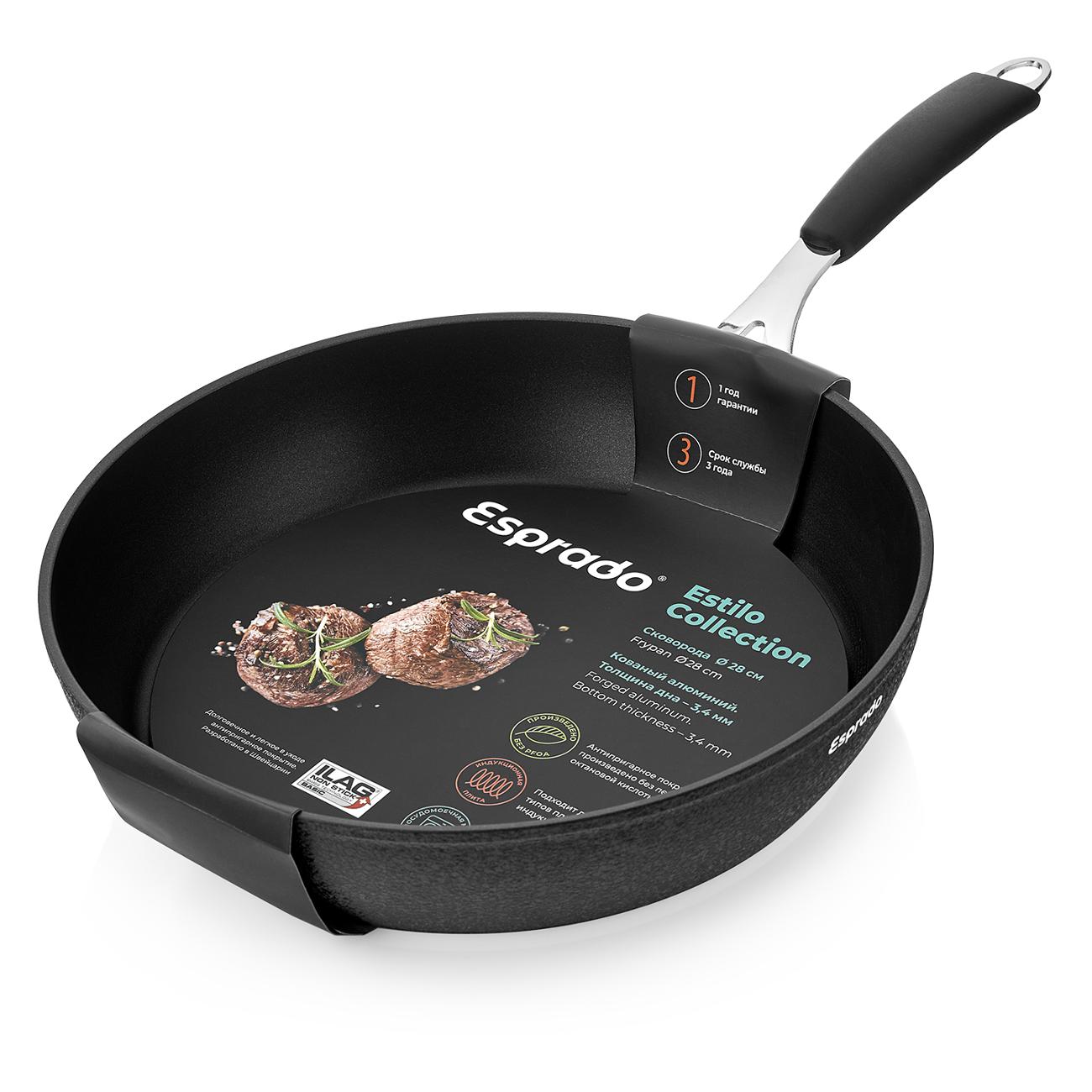 Сковорода Esprado Estilo 28см ESTT28BE103