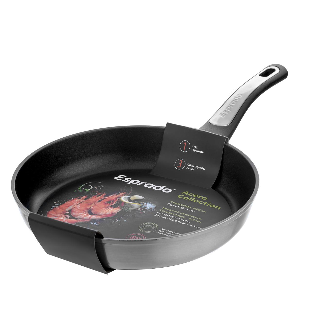Сковорода Esprado Acero 26см ACET26SE103