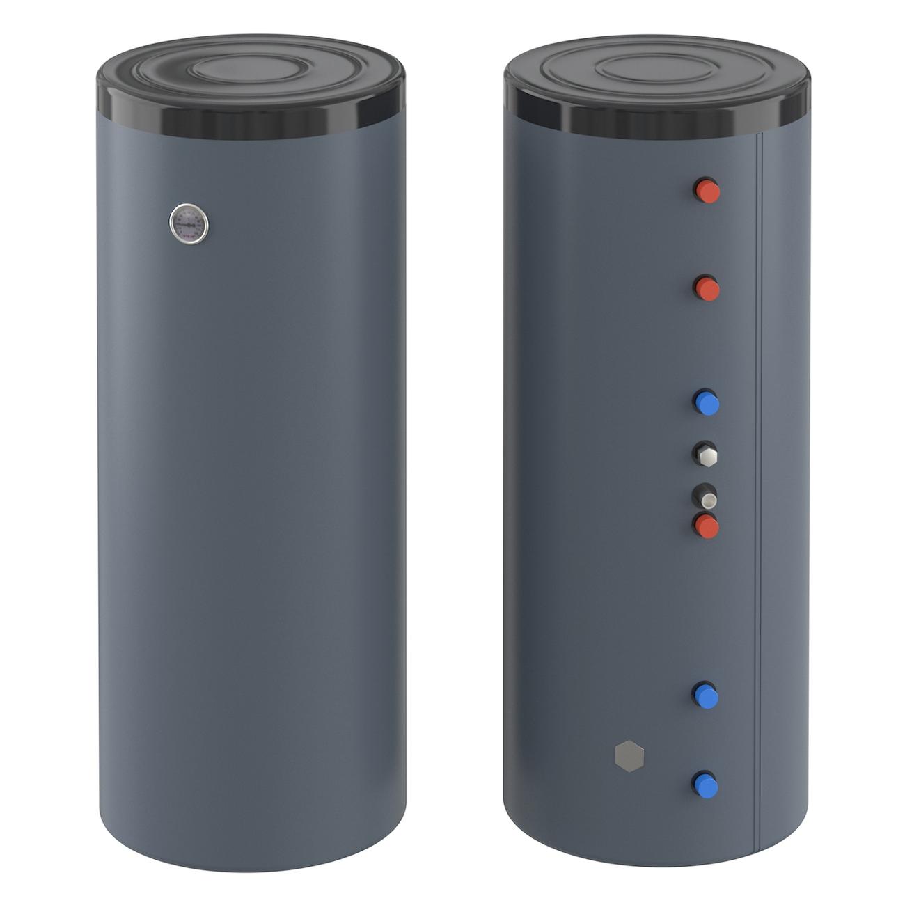 Водонагреватель накопительный Turbo 200 (2Т) серый