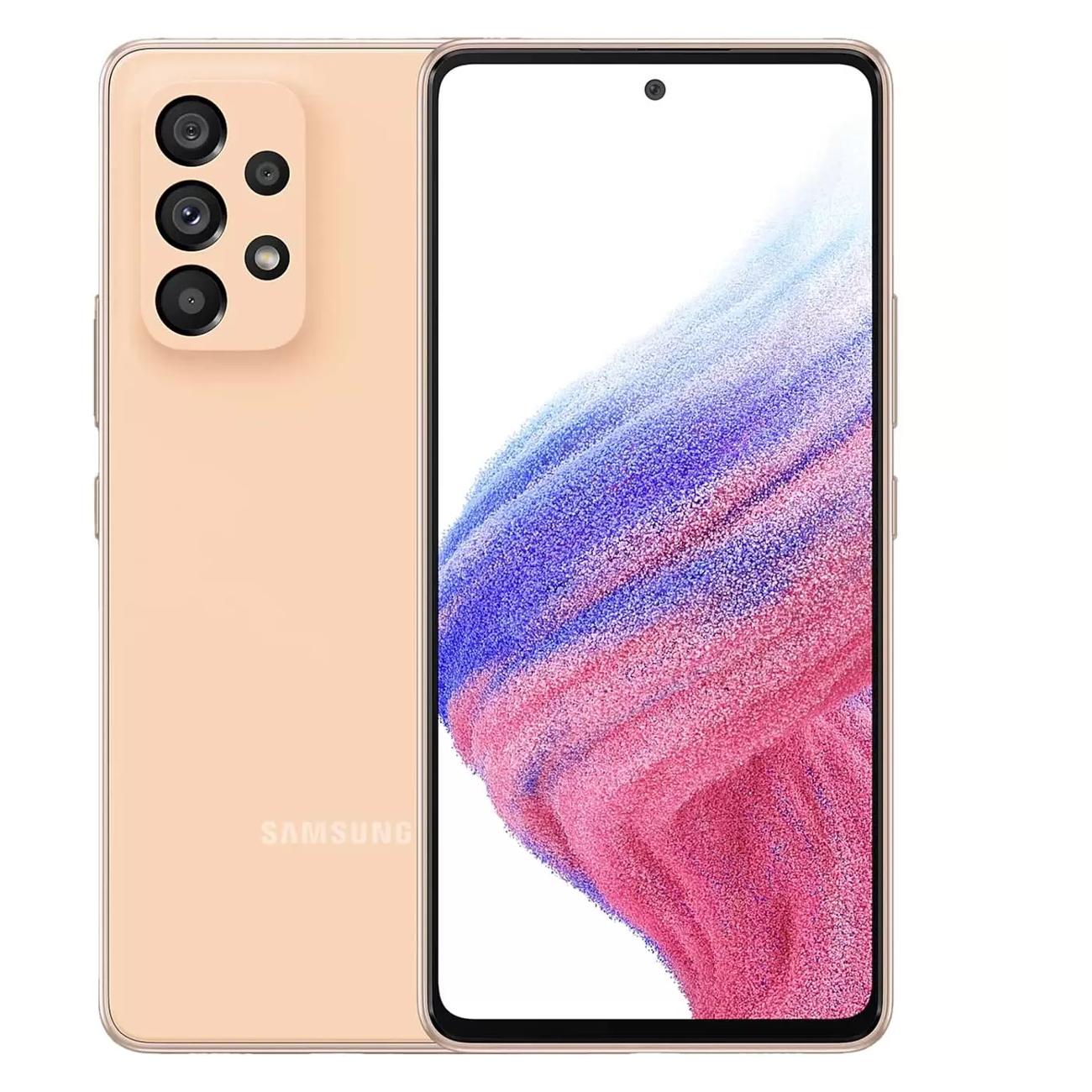 Смартфон Samsung Galaxy A53 5G 8/256GB Awesome Peach