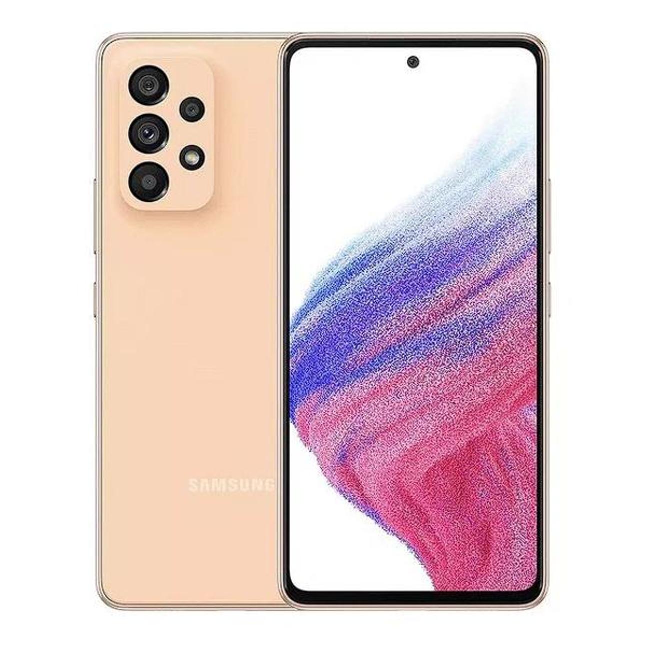 Смартфон Samsung Galaxy A53 5G 8/256Gb Peach (SM-A536EZOHSKZ)