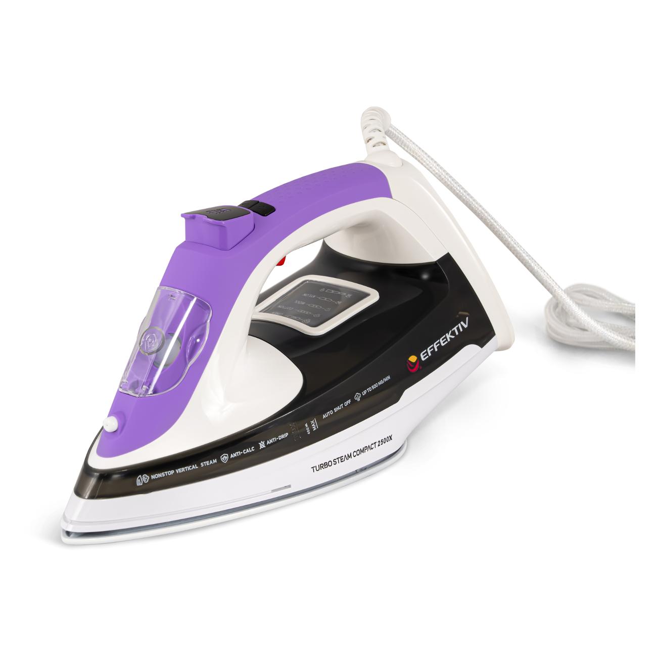 Утюг Effektiv TurboSteam 2500X фиолетовый