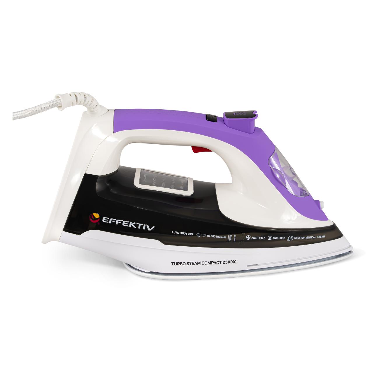 Утюг Effektiv TurboSteam 2500X фиолетовый