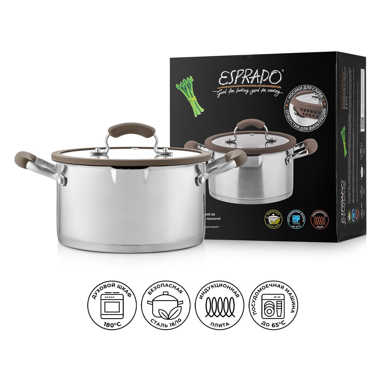Кастрюля Esprado Sense 3.3л SENL20GE101