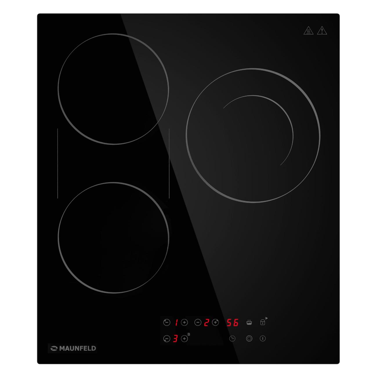 Встраиваемая электрическая панель Maunfeld CVCE453BDBK