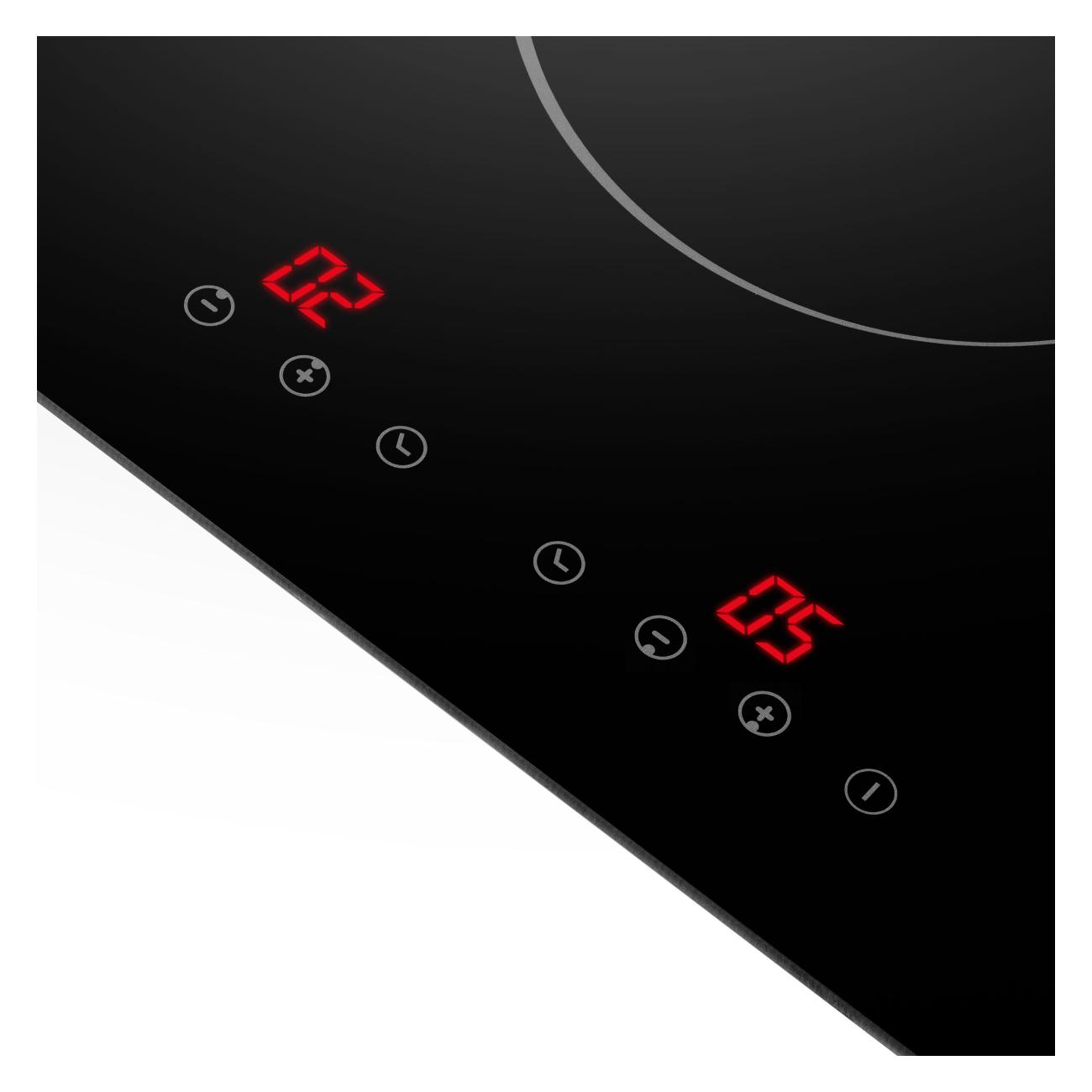 Встраиваемая модульная электрическая панель независимая Maunfeld CVCE292BK