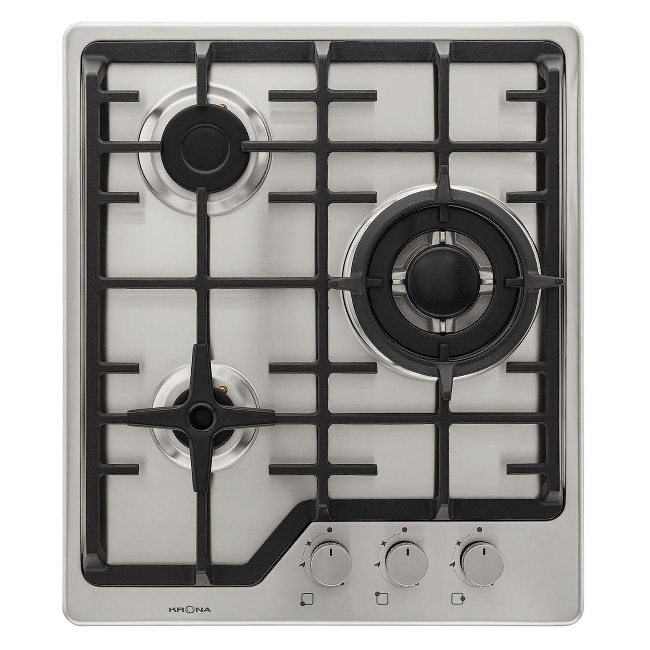 Встраиваемая газовая панель независимая Krona CORNIOLA 45 IX