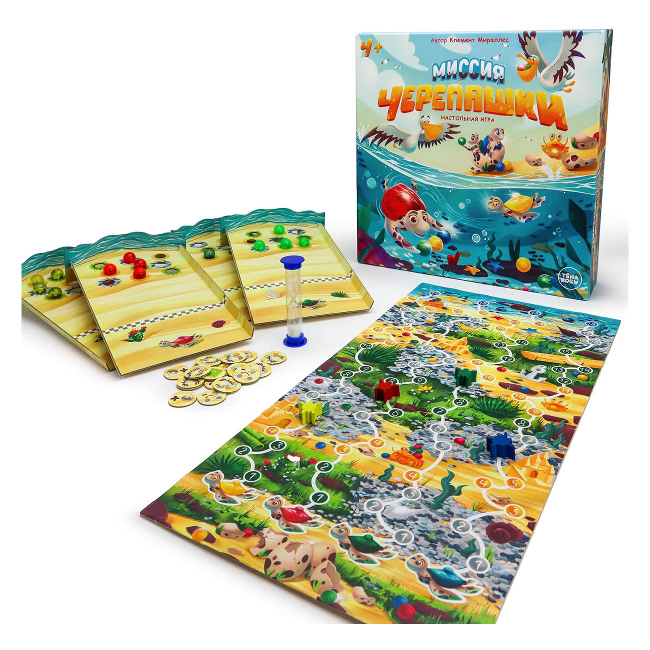 Настольная игра ND Play Миссия Черепашки (304863)