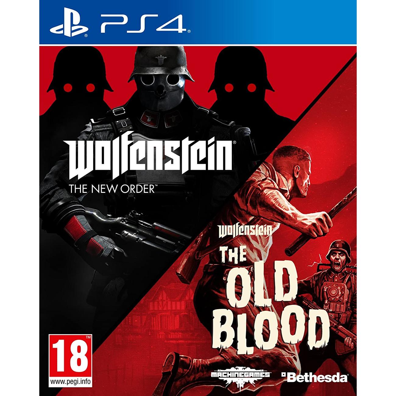 PS4 игра Sony Wolfenstein: The New Order & The Old Blood
