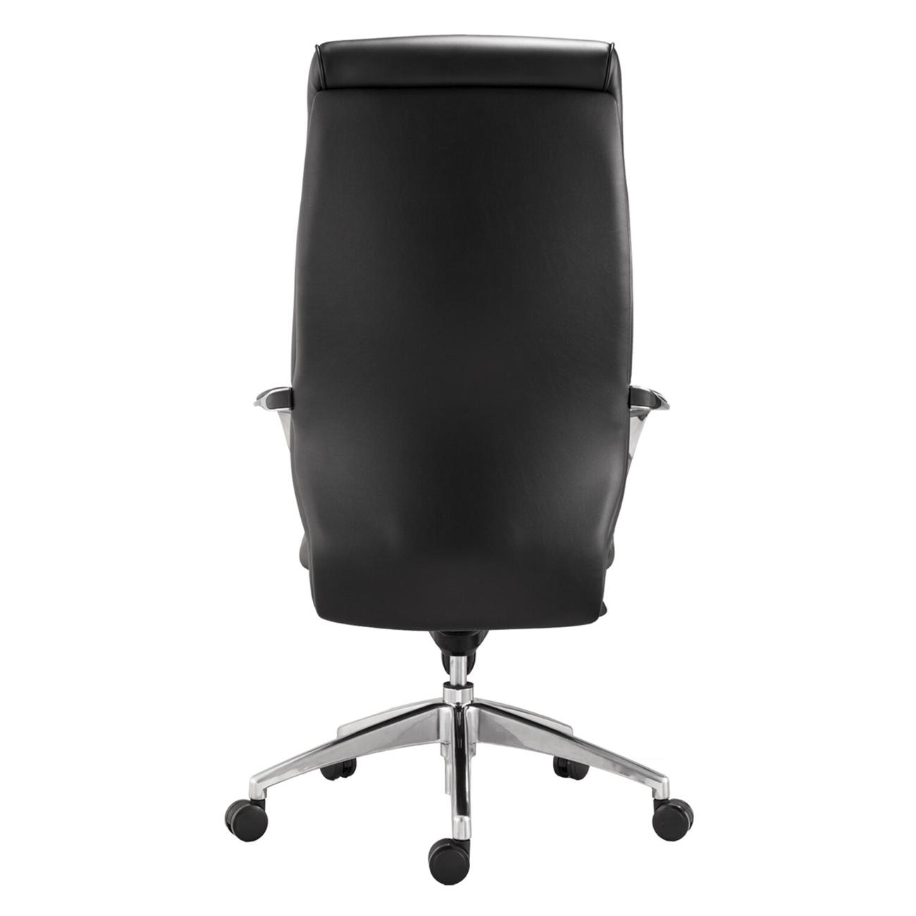 Кресло компьютерное Brabix Sonata EX-754, э/кожа, черное