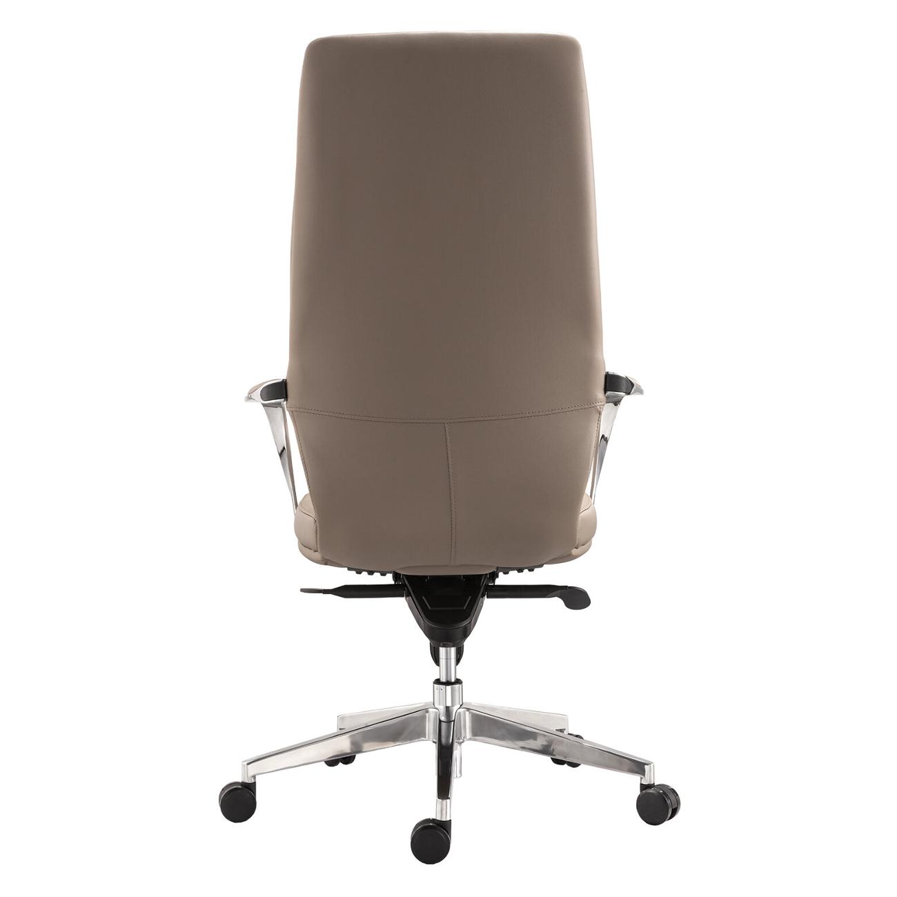 Кресло компьютерное Brabix Resonance EX-755, э/кожа, бежевое