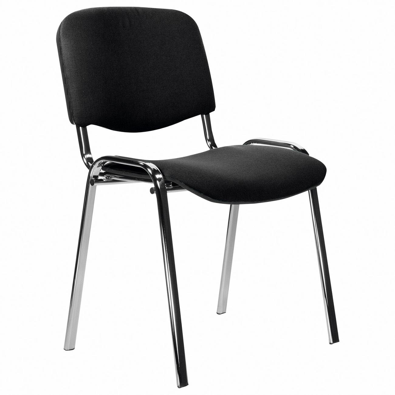 Стул Staff Lite CF-008, хром, ткань черная