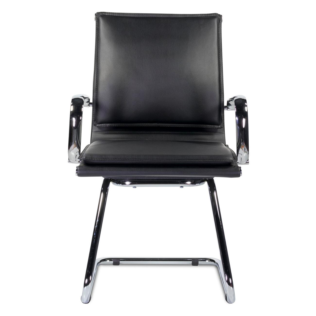 Кресло компьютерное Brabix Kayman CF-102, э/кожа, хром, черное