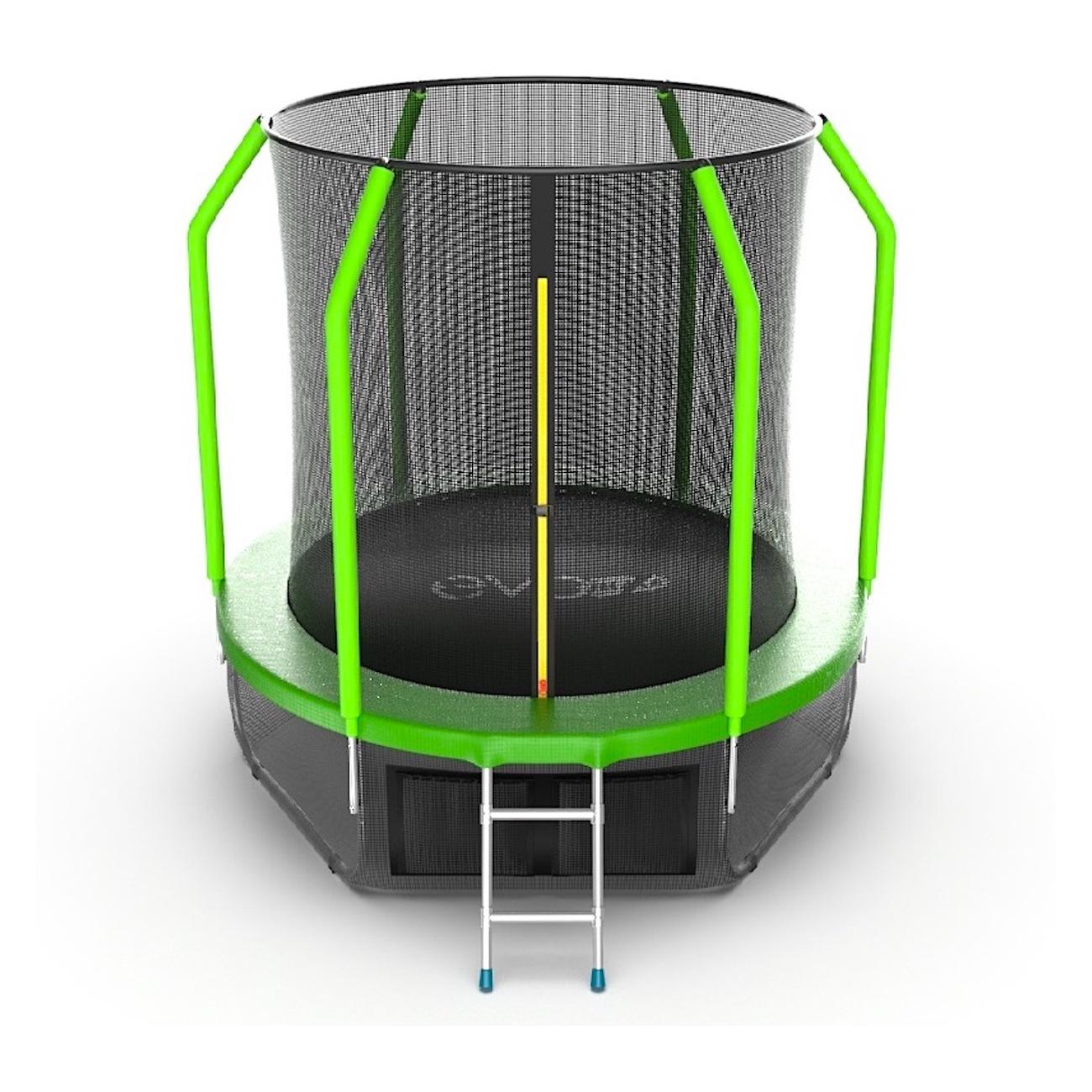 Батут каркасный Evo Jump Cosmo 6ft Green + нижняя сеть