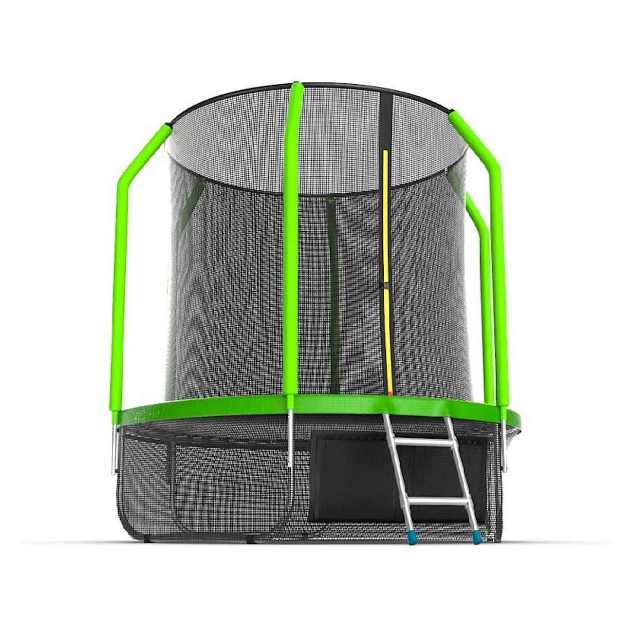 Батут каркасный Evo Jump Cosmo 6ft Green + нижняя сеть