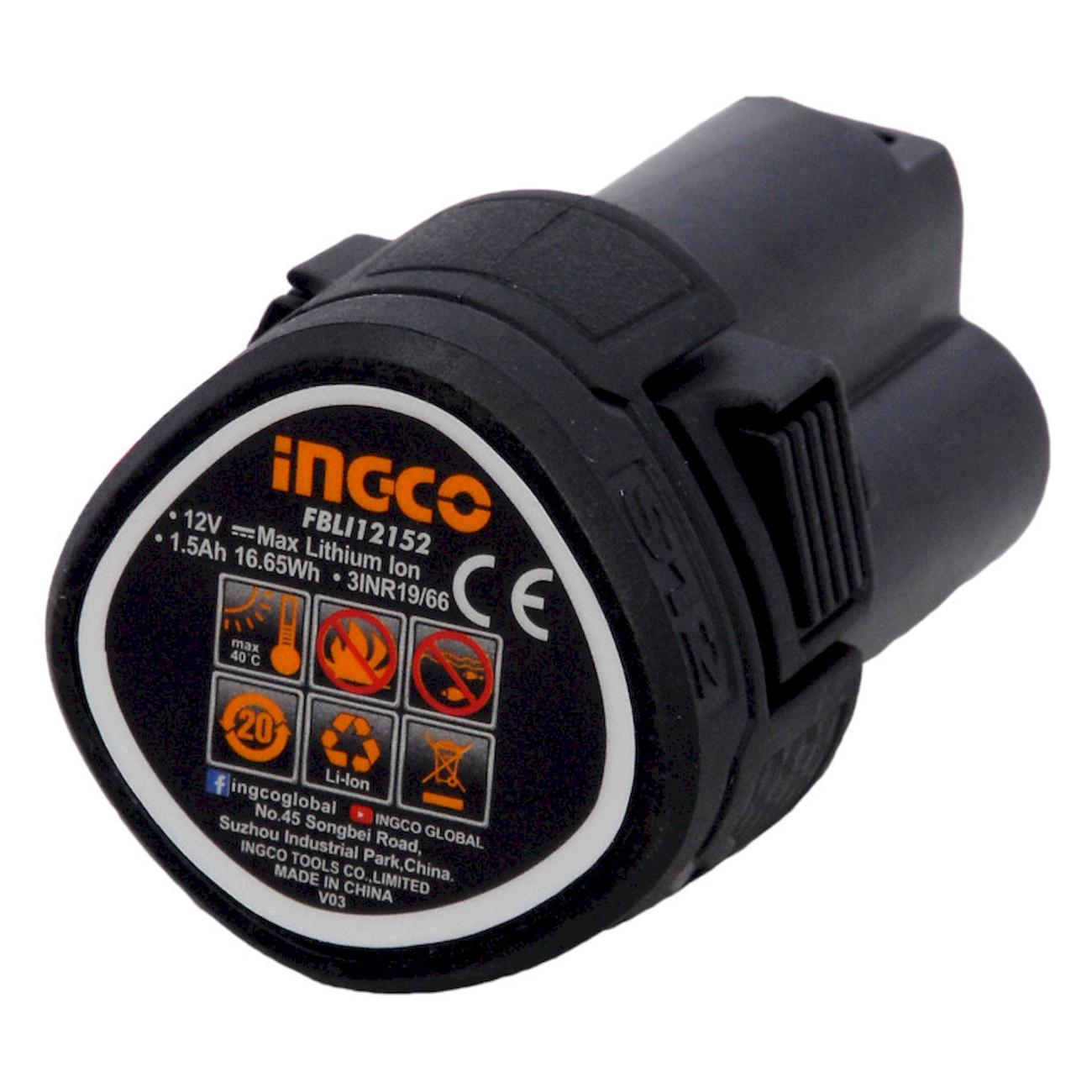 Аккумулятор для электроинструмента INGCO FBLI12152