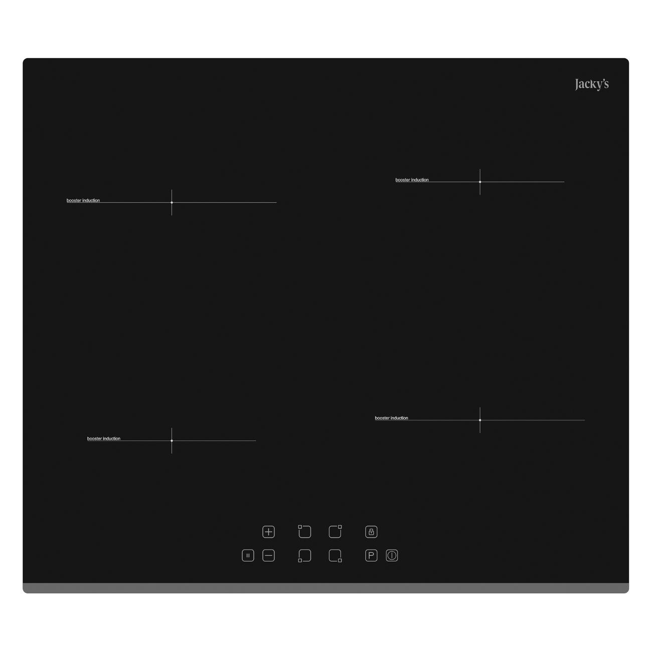 Встраиваемая индукционная панель независимая Jacky's JH IB66