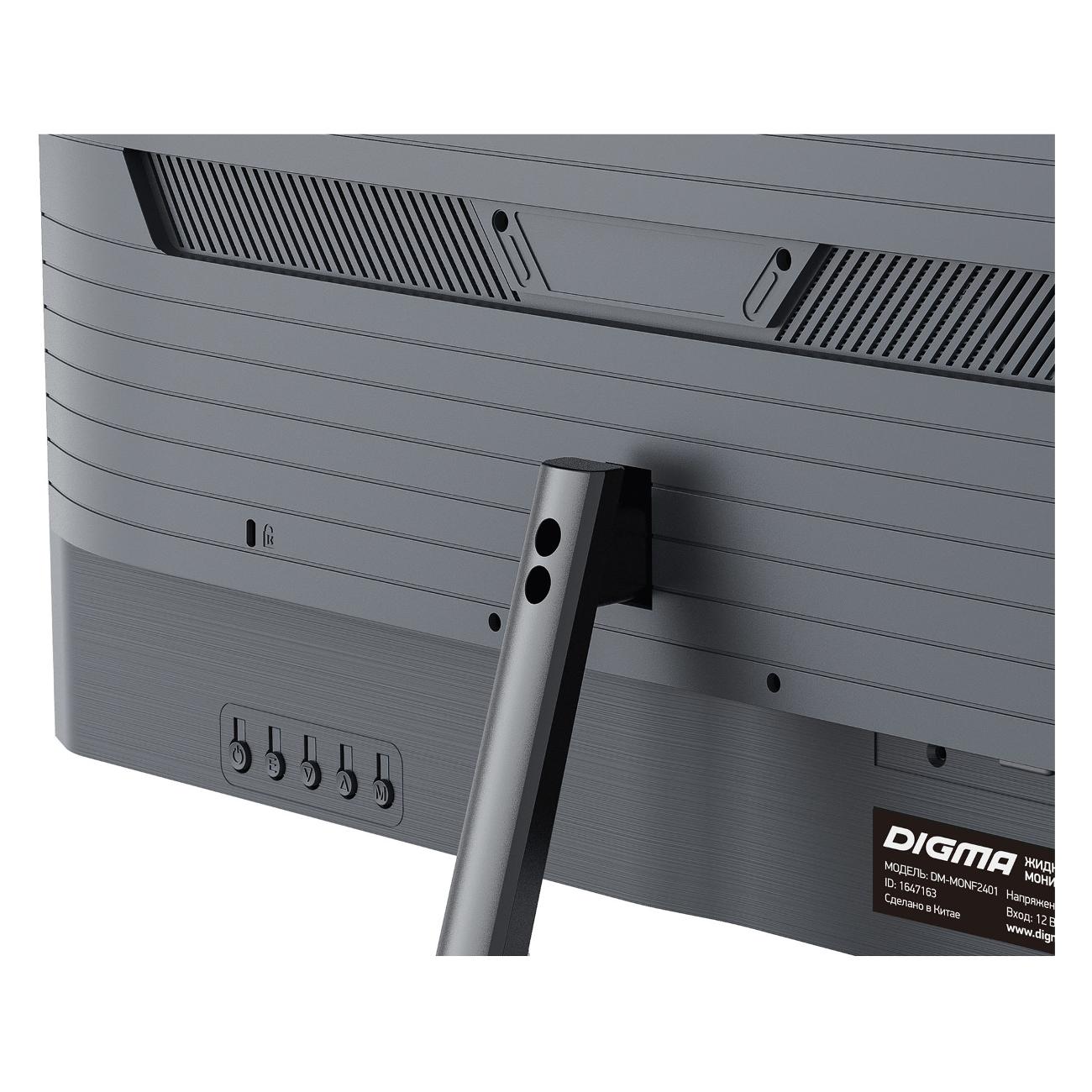 Монитор Digma 23.8" VA темно-серый DM-MONB2401