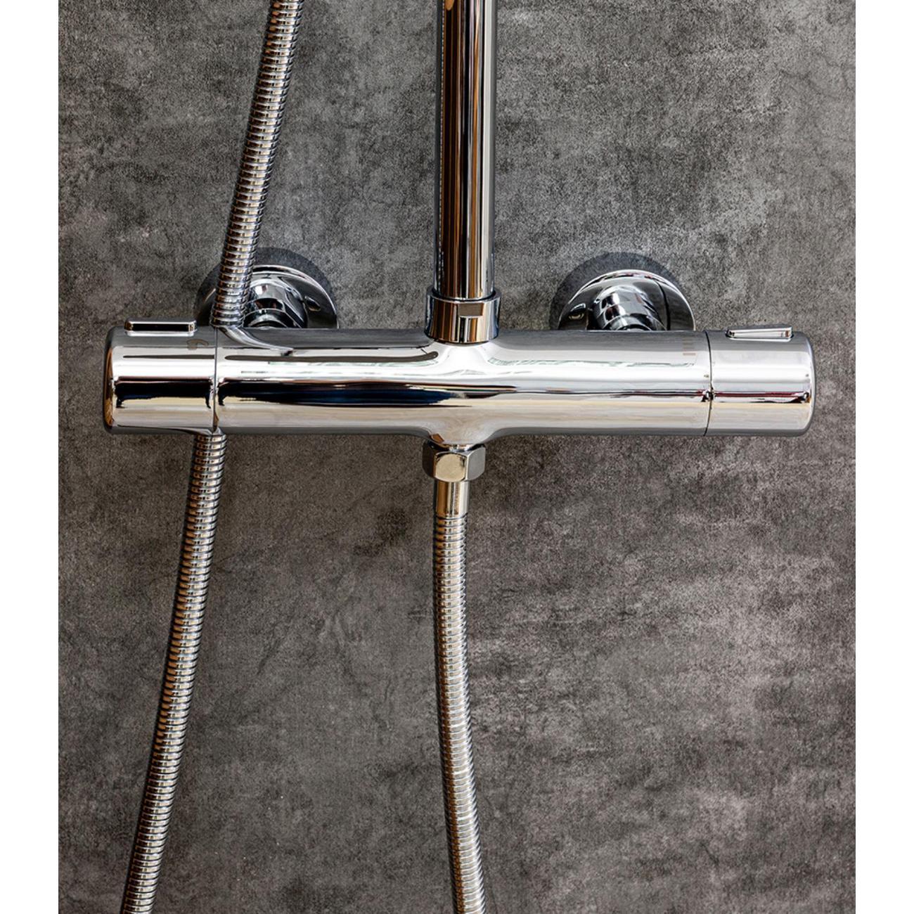 Душевая система Agger Thermo A2451200 с термостатом, хром