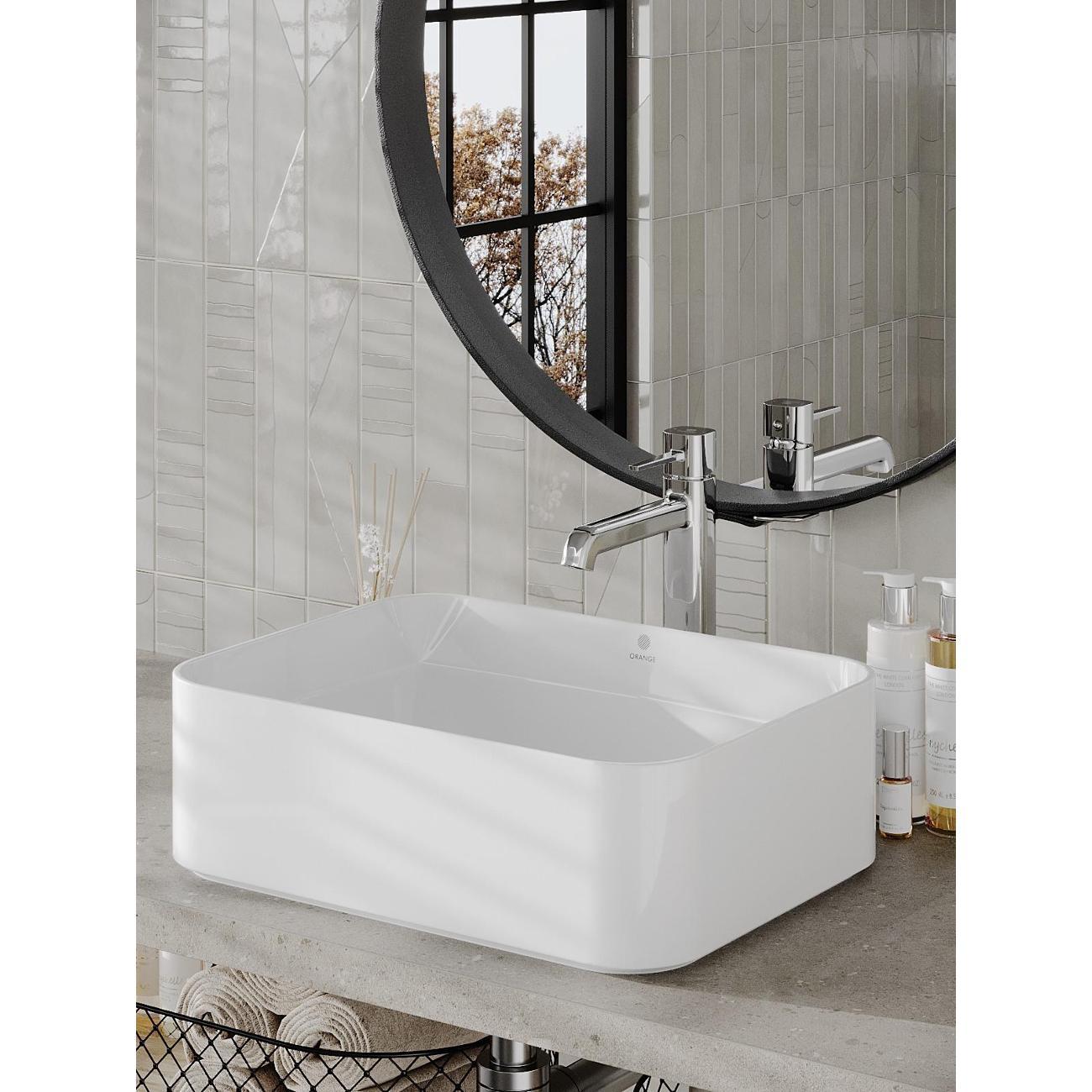 Раковина Orange B02-460w накладная