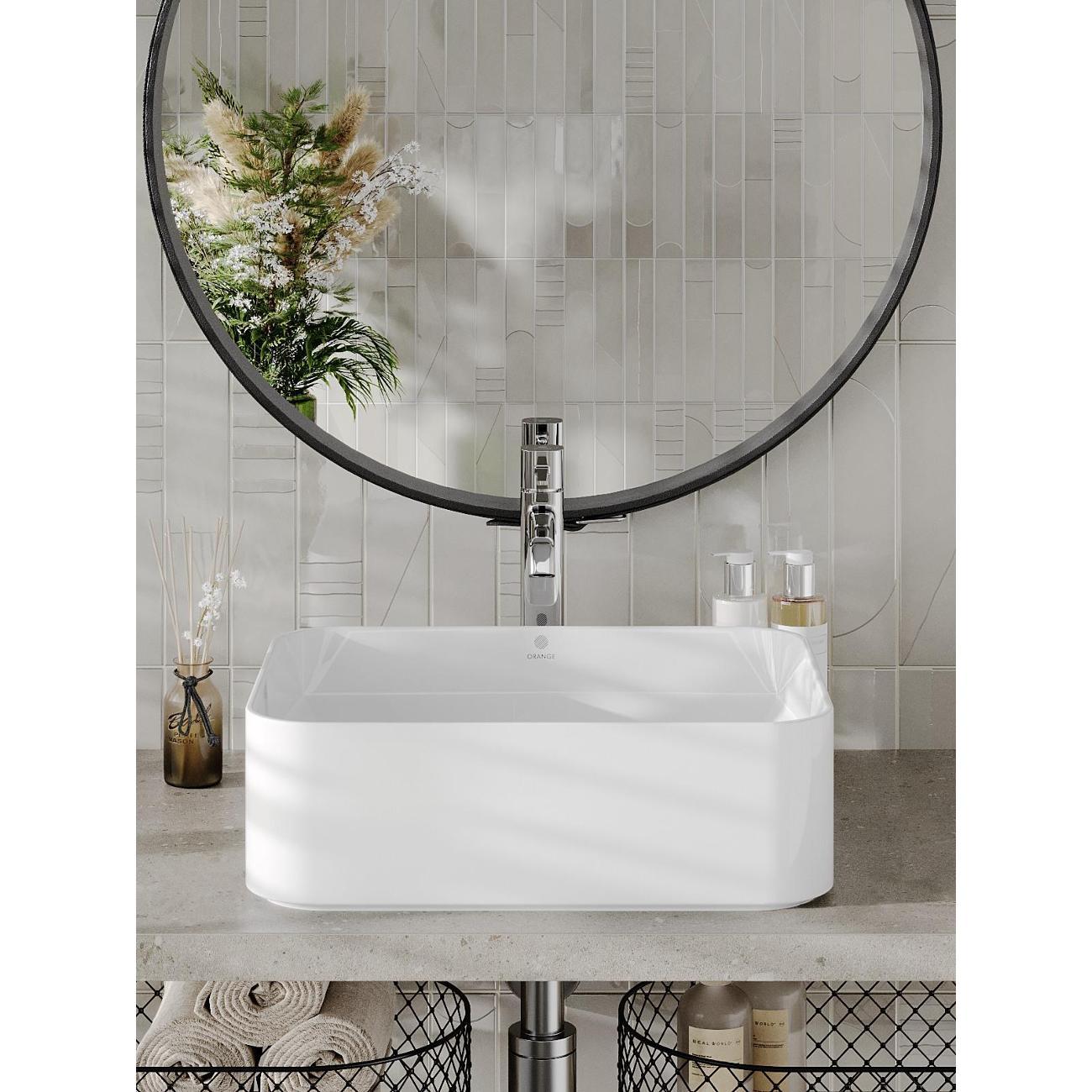 Раковина Orange B02-460w накладная